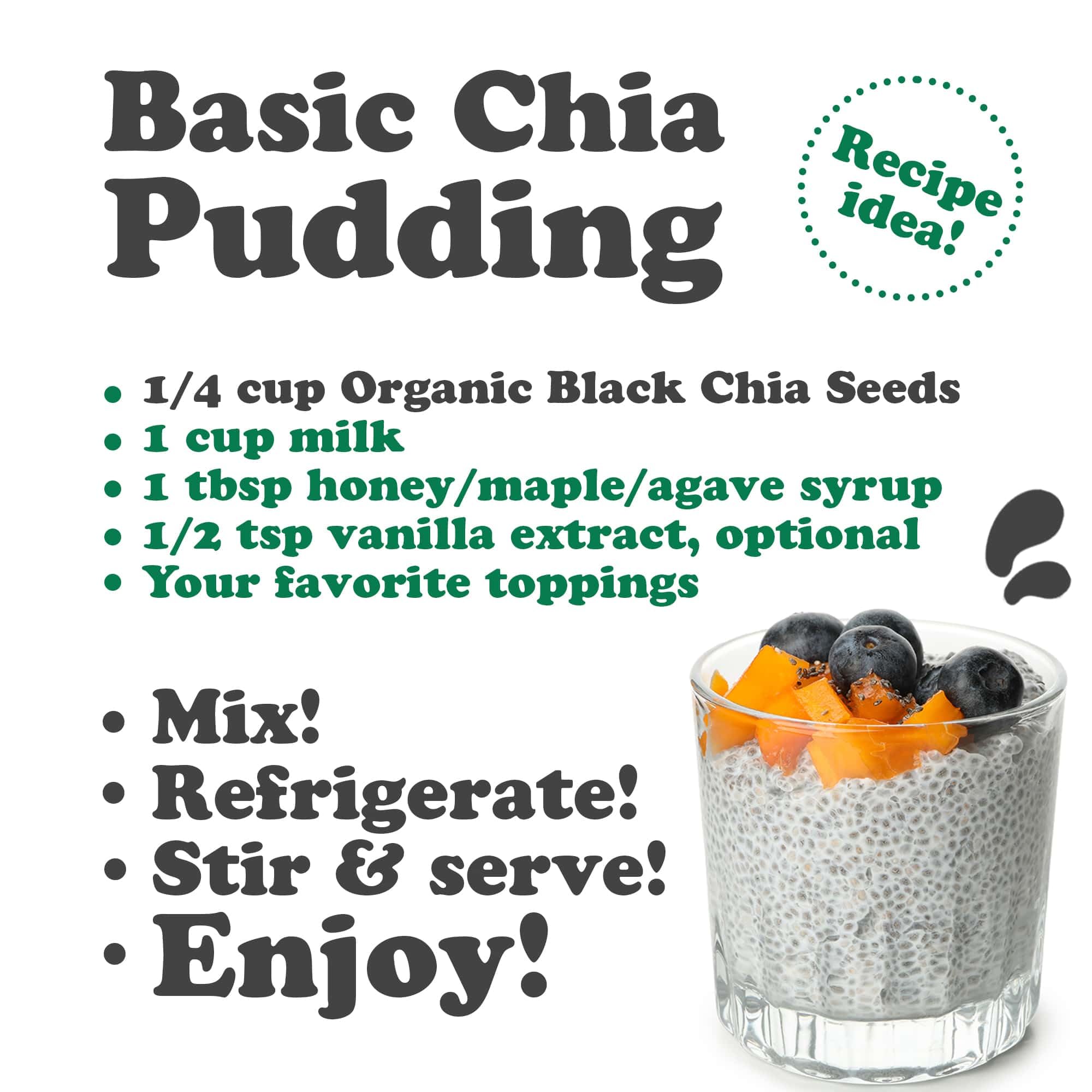 Food to Live - Organic Black Chia Seeds, 5 Pounds | Non-GMO, Whole, Sproutable | Vegan, Kosher, Keto & Sirtfood Friendly | Rich in Omega-3, Fiber & Protein | Perfect for Smoothies, Baking & Healthy Snacks