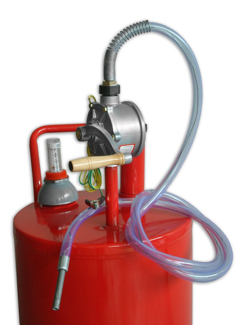SER-95 Manual Oil Extractor Pump - Hand Operated Vacuum Fluid Transfer Pump for Automotive, Marine & Industrial Use - Ideal for Oil Changes, Fluid Recovery & Maintenance