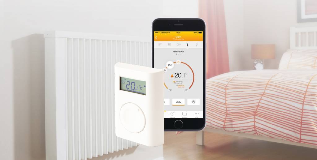 JA 110TP Wired Thermostat for Home & Office - Smart Temperature Control for HVAC Systems | Perfect for Bedrooms, Living Rooms & Workspaces
