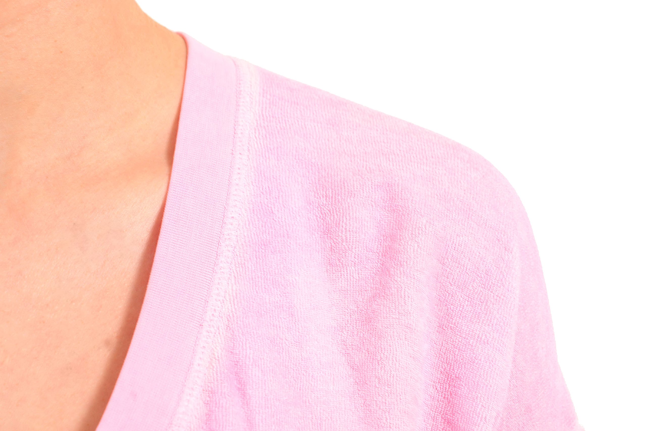 DSQUARED2 Women's Pink V-Neck Sweatshirt | Soft Cotton Pullover | US Size M (IT 42) | Casual Loungewear & Street Style Outfit