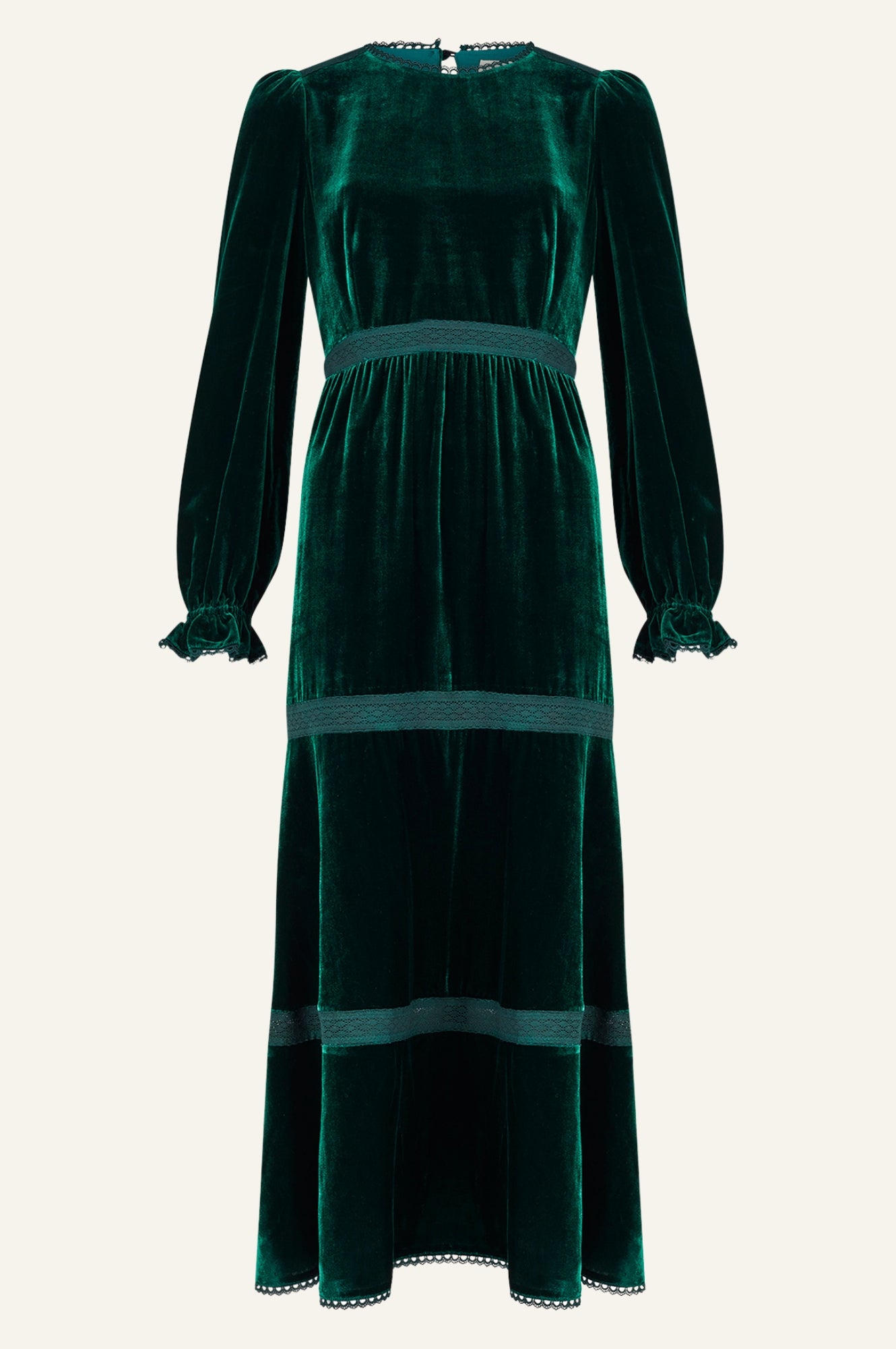 Clara Dress | Elegant Emerald Green Women's Dress for Casual Wear, Parties & Special Occasions