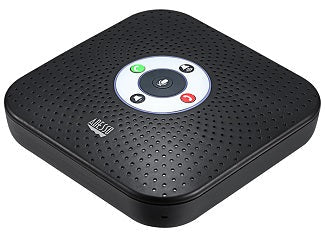 Adesso Xtream S8 360° Conference Speakerphone with Bluetooth/Wired Connectivity, Built-in Microphone & USB Ports - Perfect for Business Meetings, Remote Work & Video Conferencing