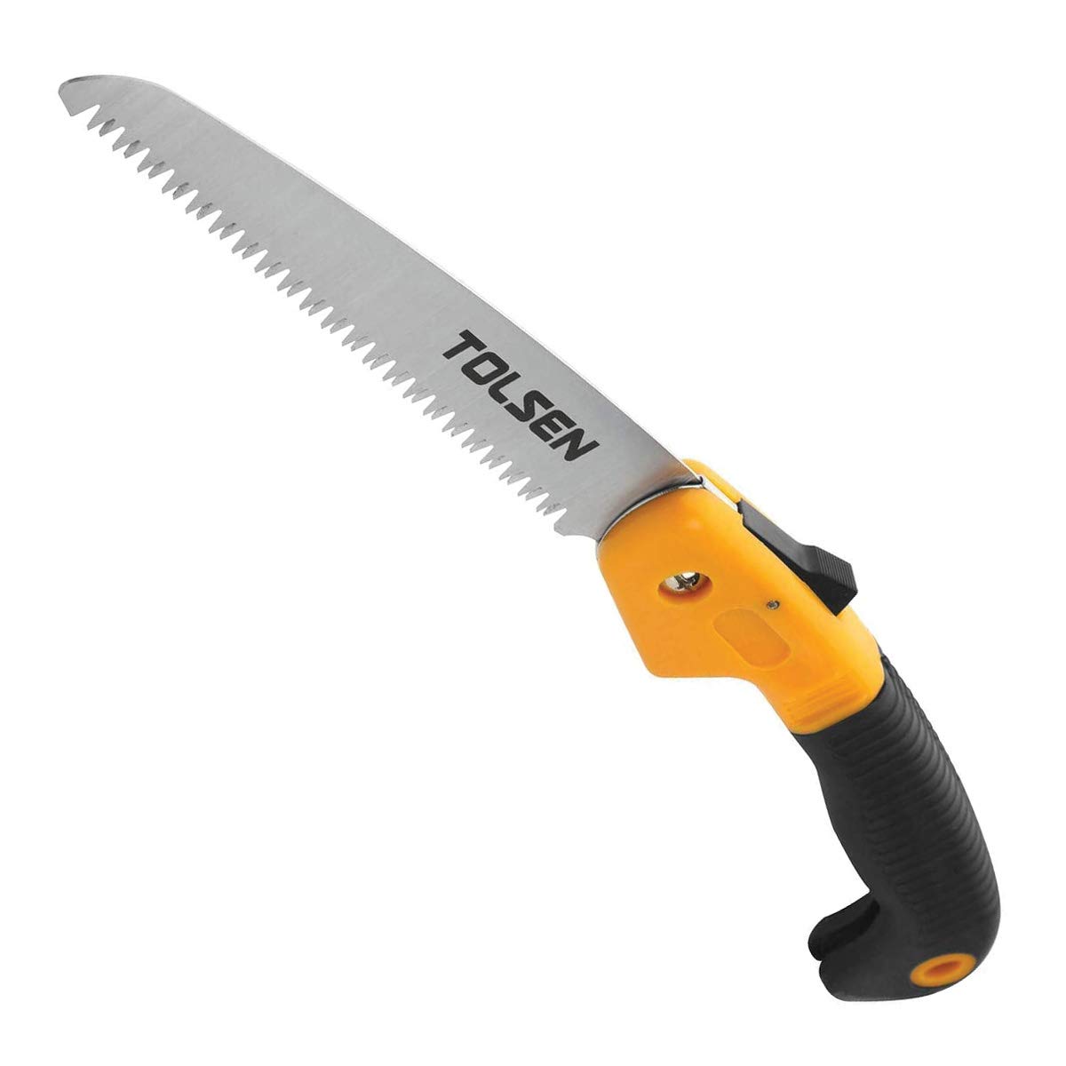 Tolsen 180MM Pruning Saw with Sharptooth Design - Heavy Duty Hand Saw for Wood Cutting, Carpentry, Gardening & Woodworking | Ergonomic Handle for Comfortable Use | Ideal for Tree Trimming, DIY Projects & Professional Woodworking