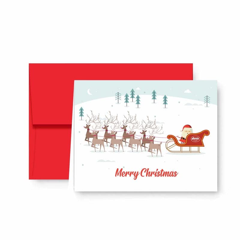 Santa and Sleigh