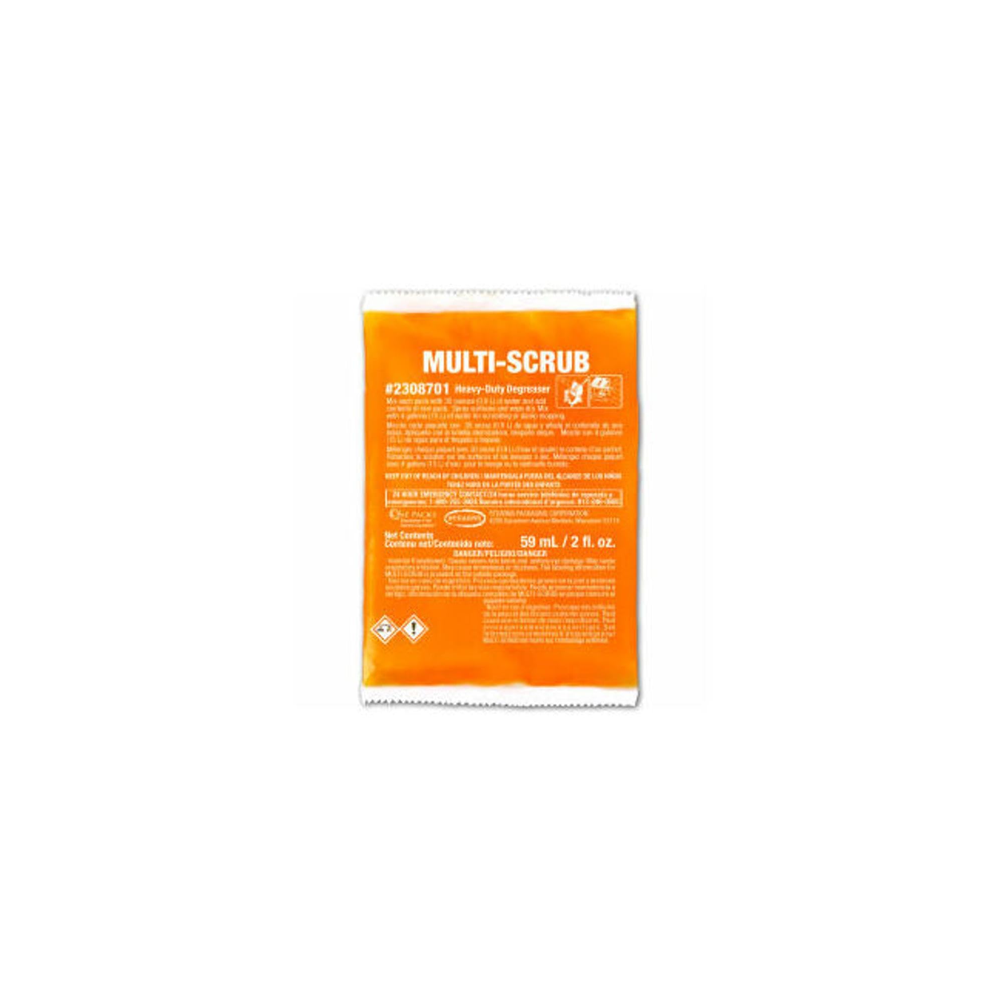 Stearns Multi-Scrub Floor Cleaner - 2 oz Packs (72 Packs/Case) - Heavy Duty Cleaning for Tile, Vinyl & Hardwood Floors - Ideal for Homes, Offices & Commercial Use