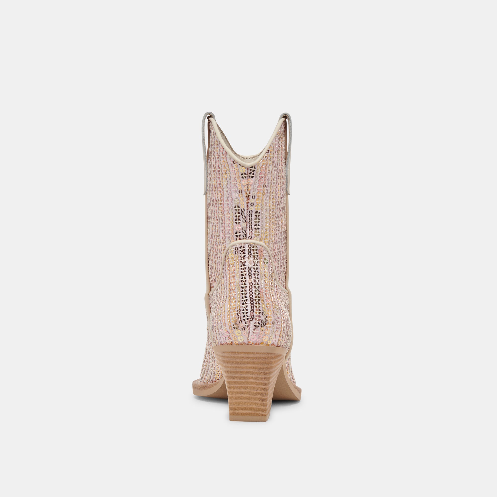 RUNA SEQUIN BOOTS CREME SEQUIN - Women's Glitter Ankle Boots for Party, Night Out & Special Occasions