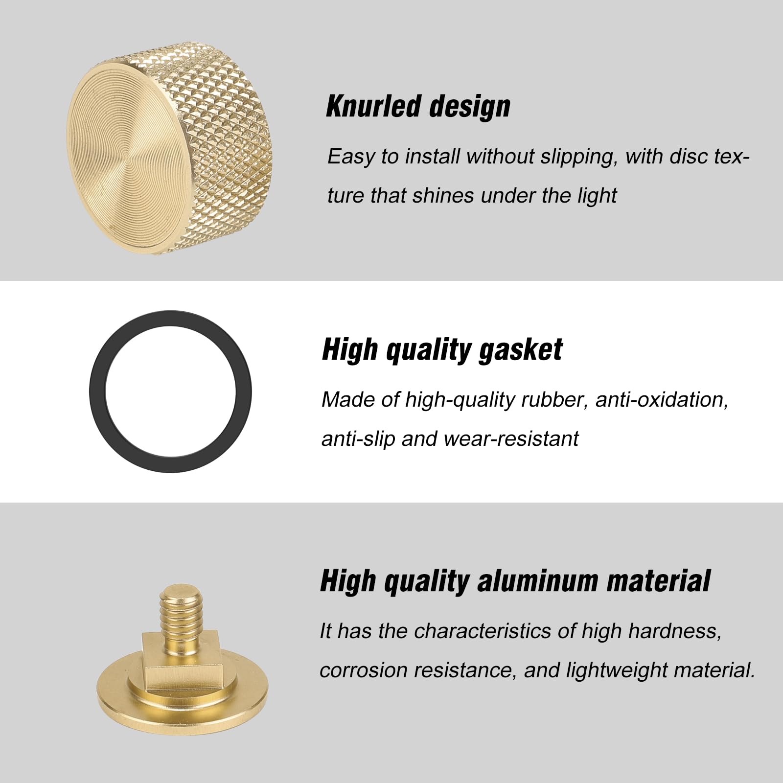 3Mirrors Welding Hood Pipeliner Fasteners - Gold Welding Helmet Headgear Replacement Parts for Professional Welders & DIY Projects - Ideal for Construction, Metal Fabrication & Automotive Repair