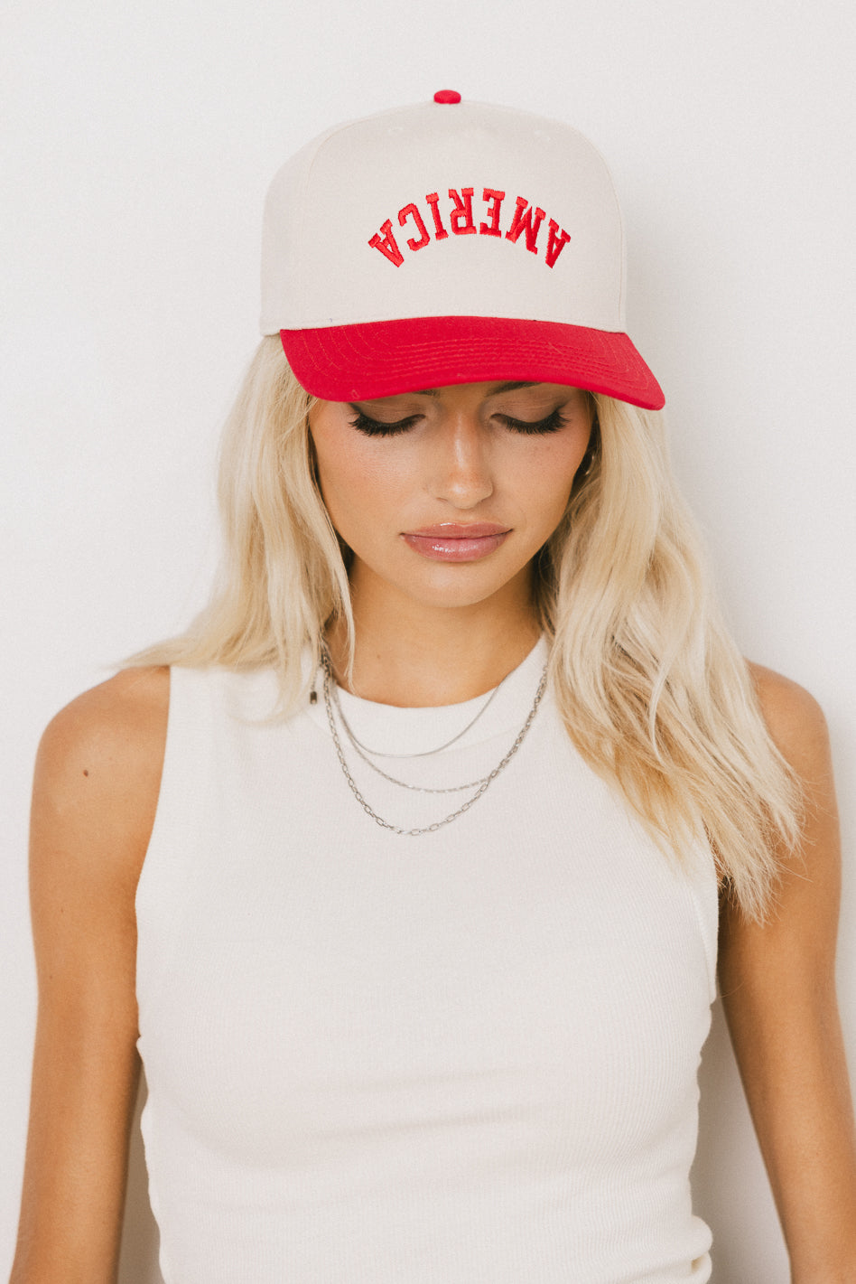 Stylish American Baseball Cap for Men & Women - Adjustable Snapback Hat for Outdoor Sports, Casual Wear & Sun Protection