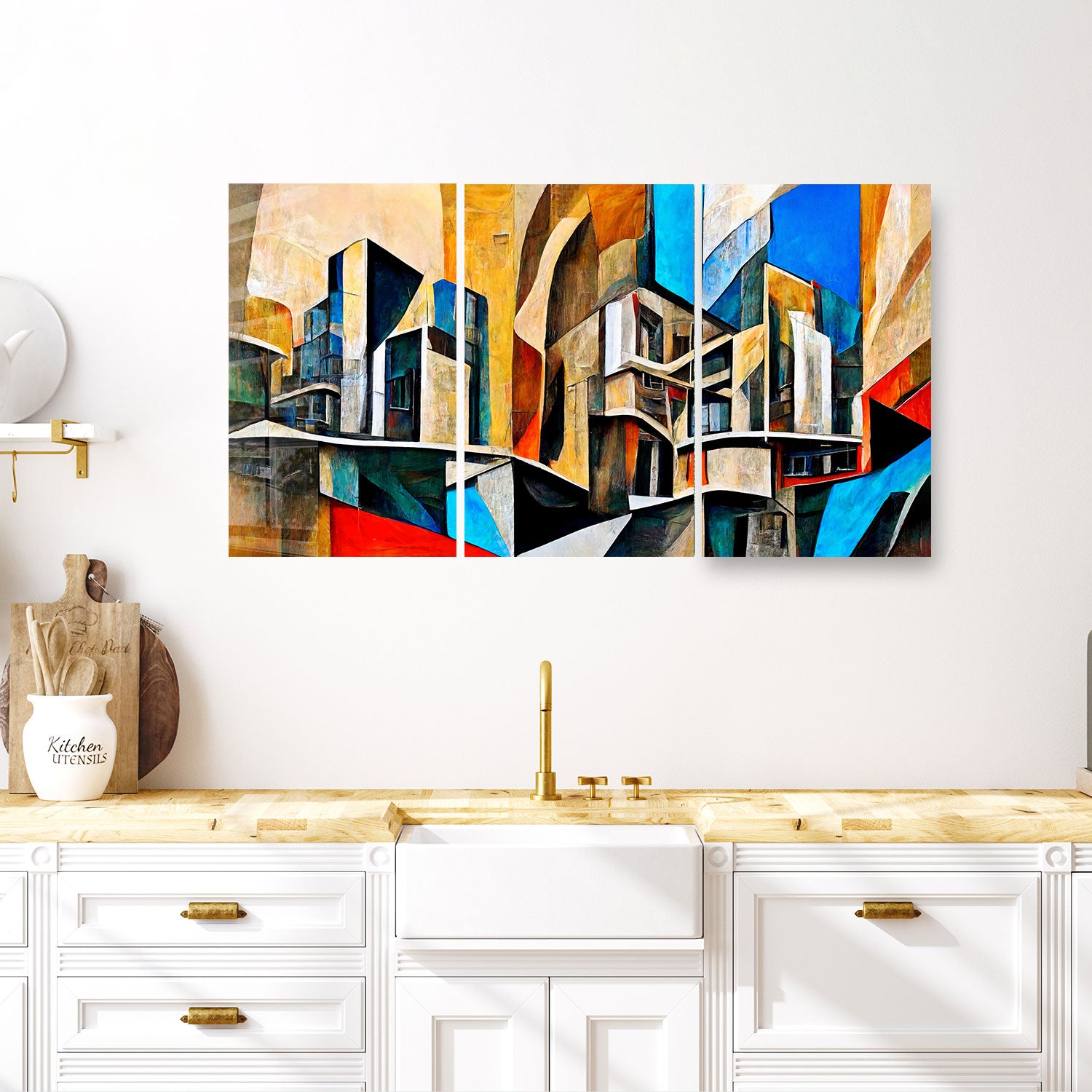 Vibrant Colorful Apartments - Trinity Collection | Perfect for Home Decor & Gift Giving
