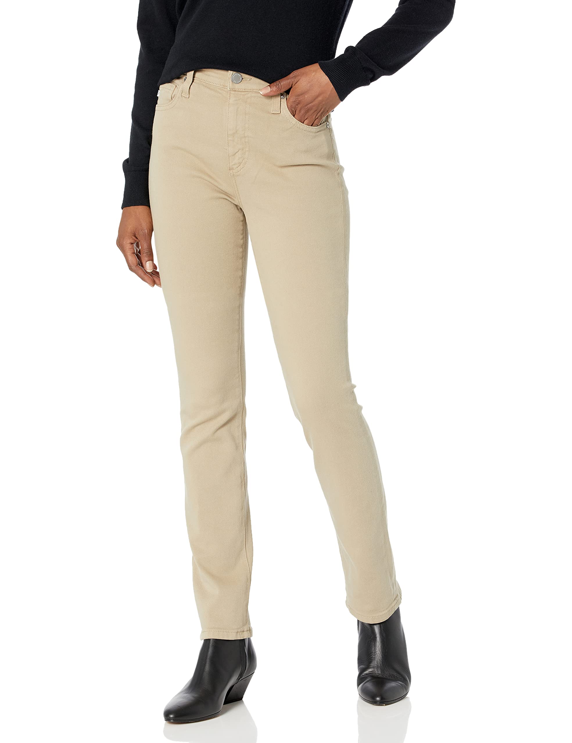 AG Adriano Goldschmied Women's Mari High-Rise Skinny Jeans - Stretch Denim Pants for Work, Date Night & Casual Outfits