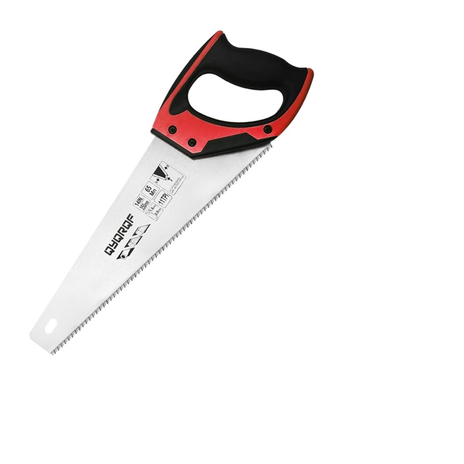 TTJJ Professional 8-Inch Hand Saw - Branch Saw for Wood Cutting, Gardening, Tree Trimming & DIY Projects | Precision Ground Teeth for Smooth Cuts | Perfect for Outdoor Camping, Home Improvement & Woodworking