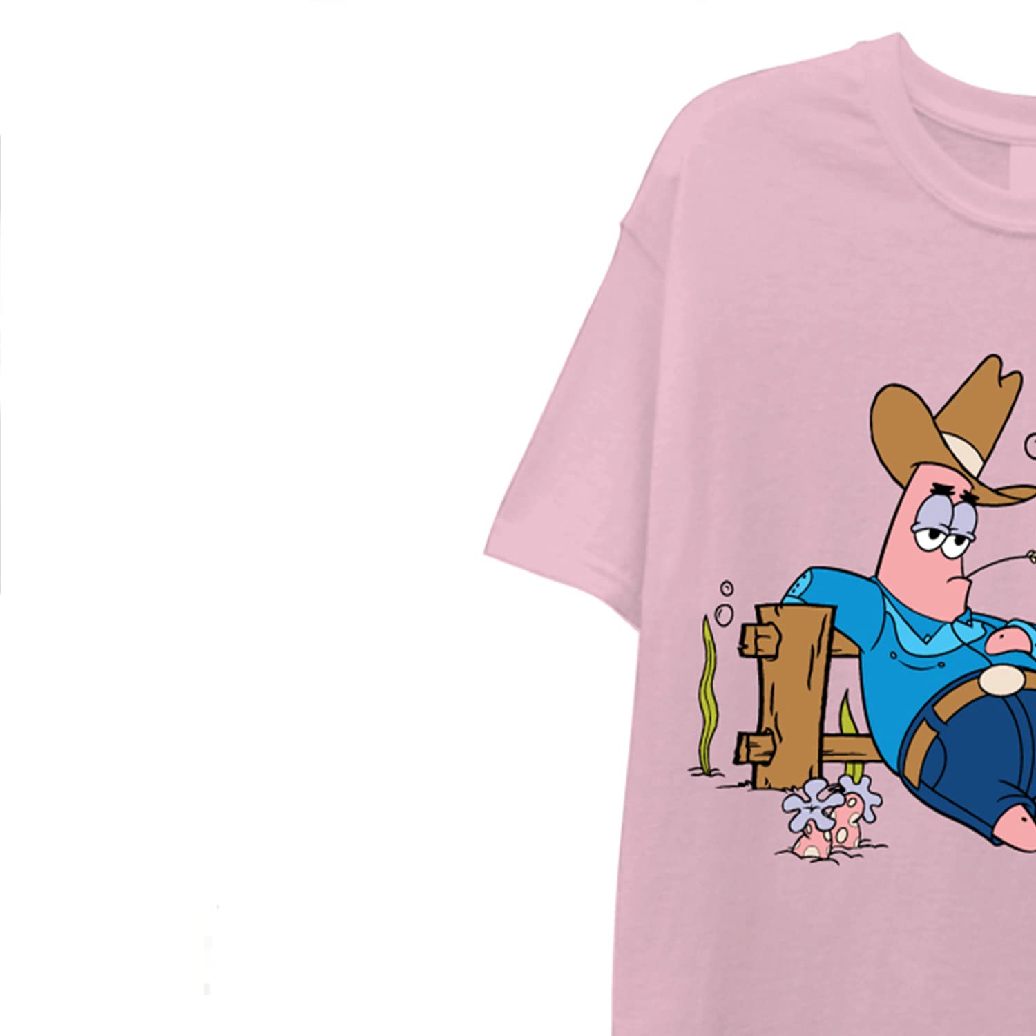 SpongeBob SquarePants Men's Graphic T-Shirt - Classic SpongeBob, Patrick & Krusty Krab Design | Casual Wear, Cosplay & Cartoon Fan Gift