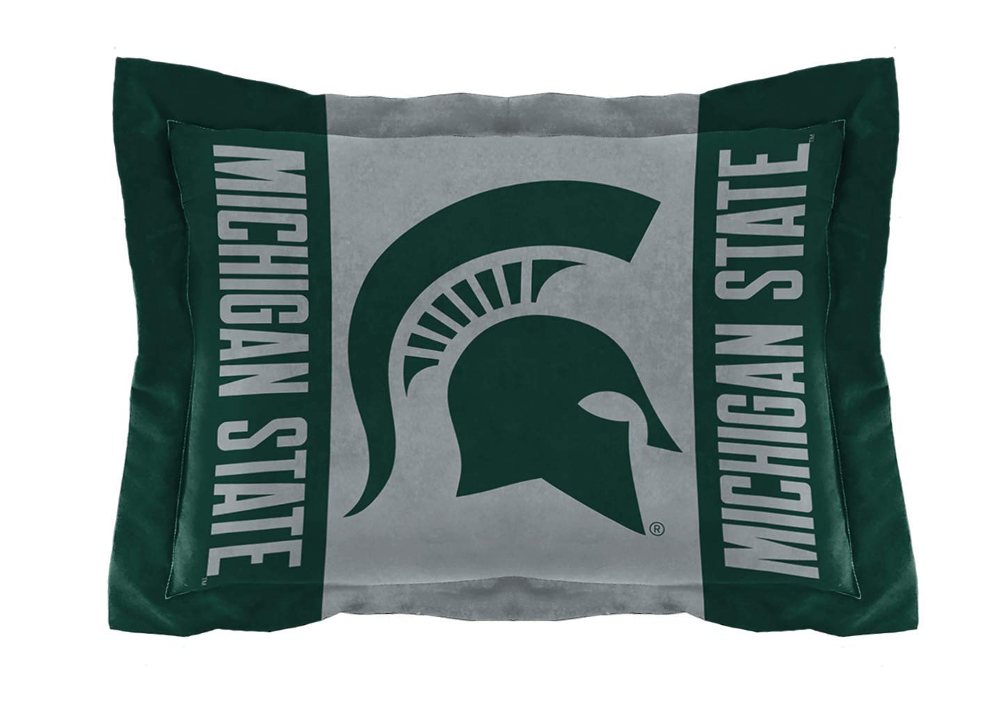 NCAA College Team Unisex Comforter and Sham Set - Soft Bedding for Dorm Room, Game Day Decor & Fan Gifts