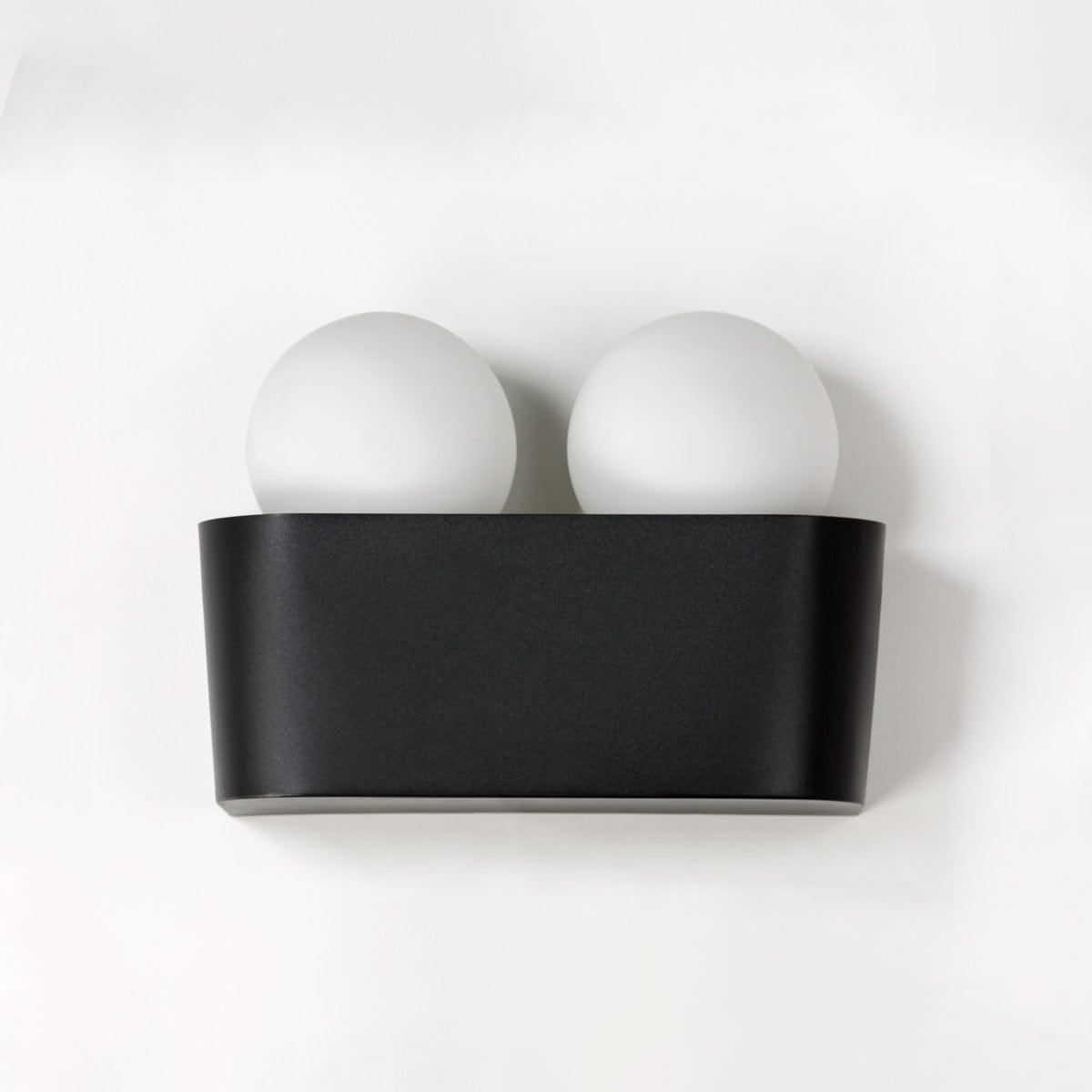 SONETTE 2 Modern Wall Light with Yosh Glass Shade - Elegant Sconce Lighting for Bedroom, Living Room & Hallway Decor
