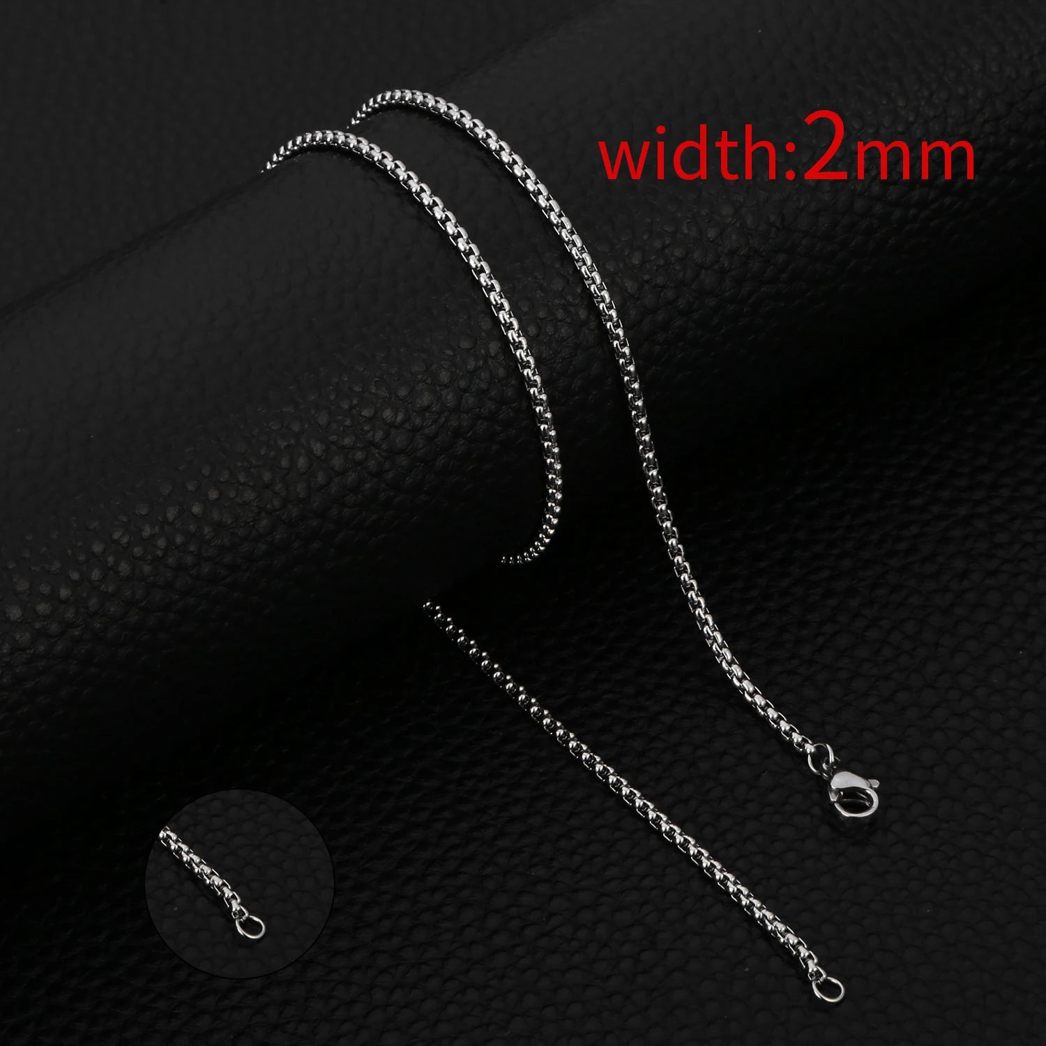 Figaro Cuban Link Chain Necklace for Men - 14K Gold Plated Stainless Steel Jewelry for Everyday Wear & Gifting
