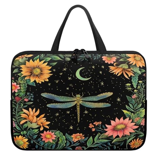 Flower Art Dragonfly