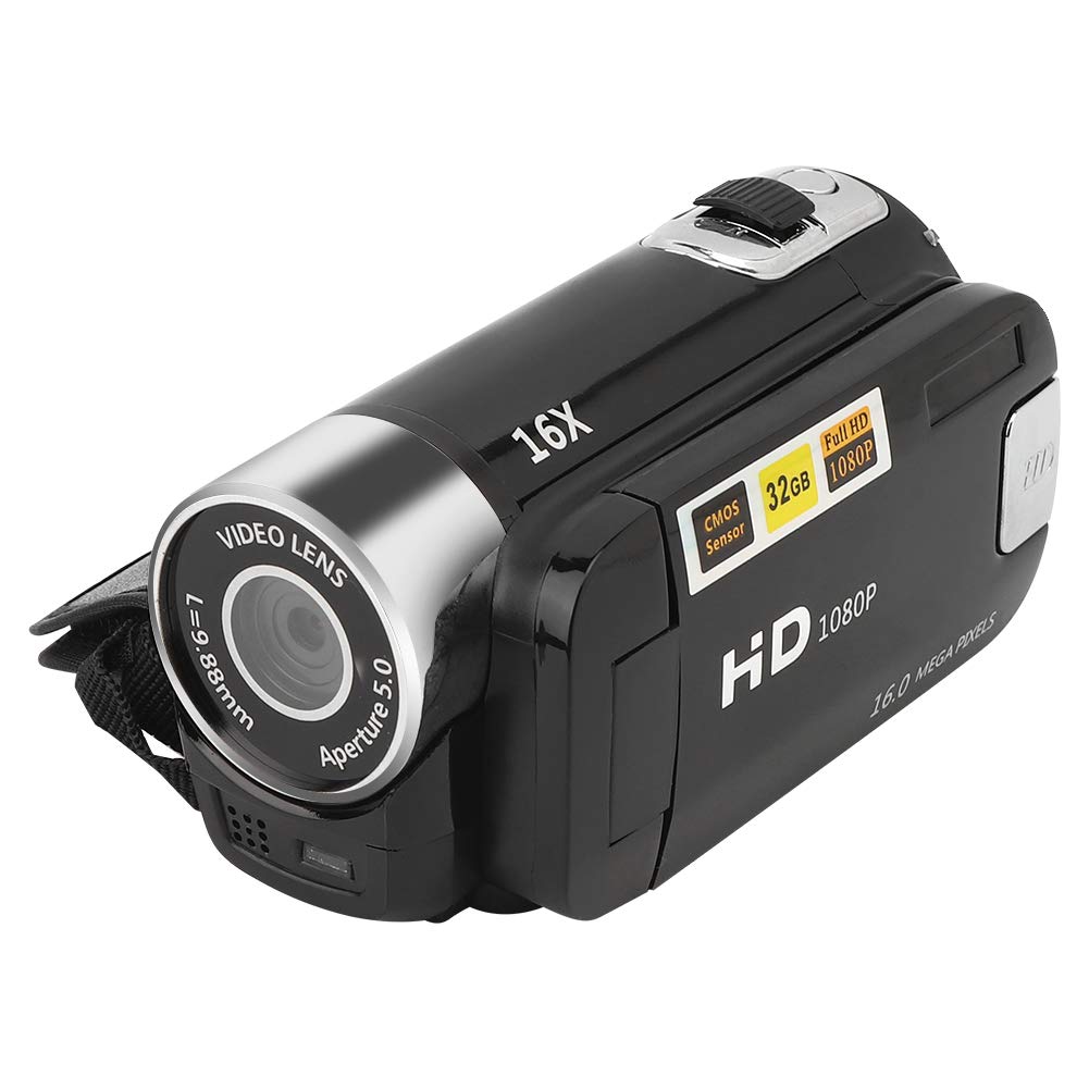 1080P HD Digital Camcorder with 16MP Sensor, 2.7