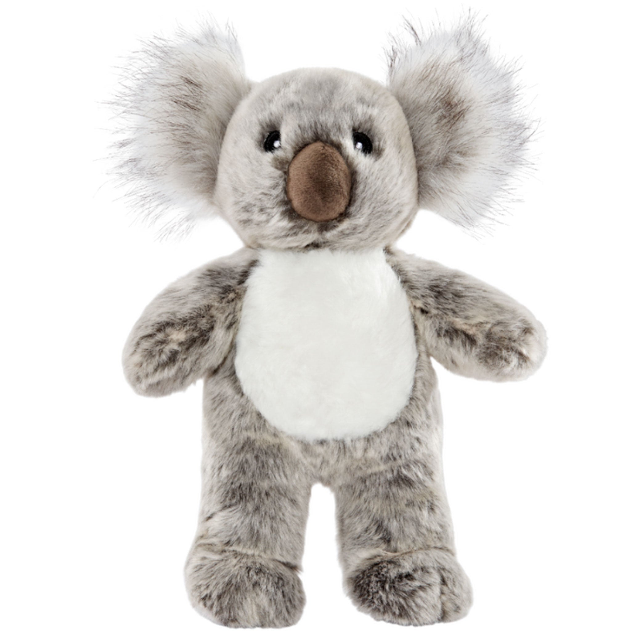 Fluff & Tuff Doc Koala Grey Plush Dog Toy - Durable & Cute Chew Toy for Small & Medium Dogs - Perfect for Indoor Play, Training Rewards & Cuddling