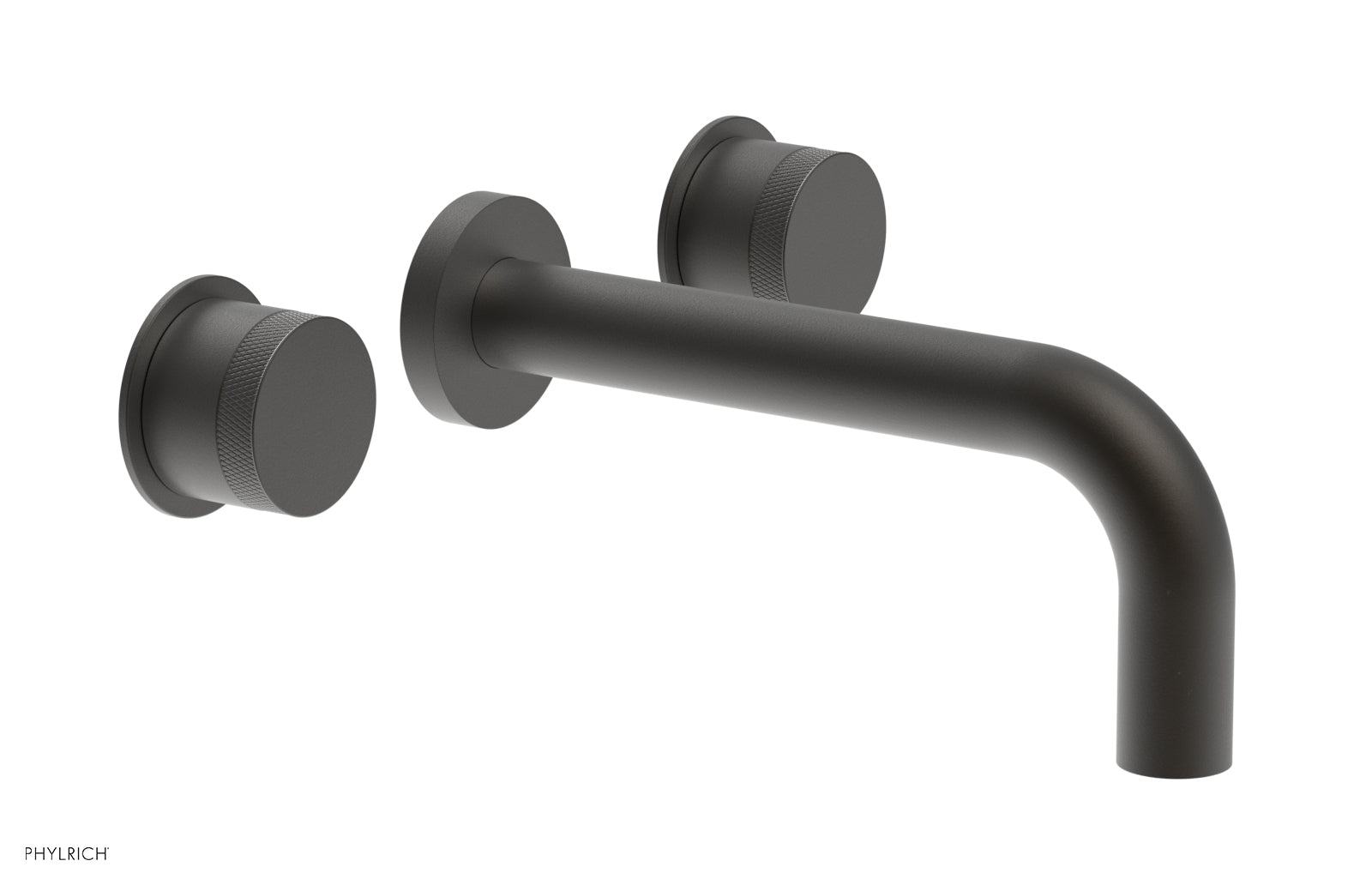 BASIC II Wall Mount Lavatory Set 230 11 - Modern Bathroom Sink Faucet for Small Spaces, Perfect for Apartments & Powder Rooms