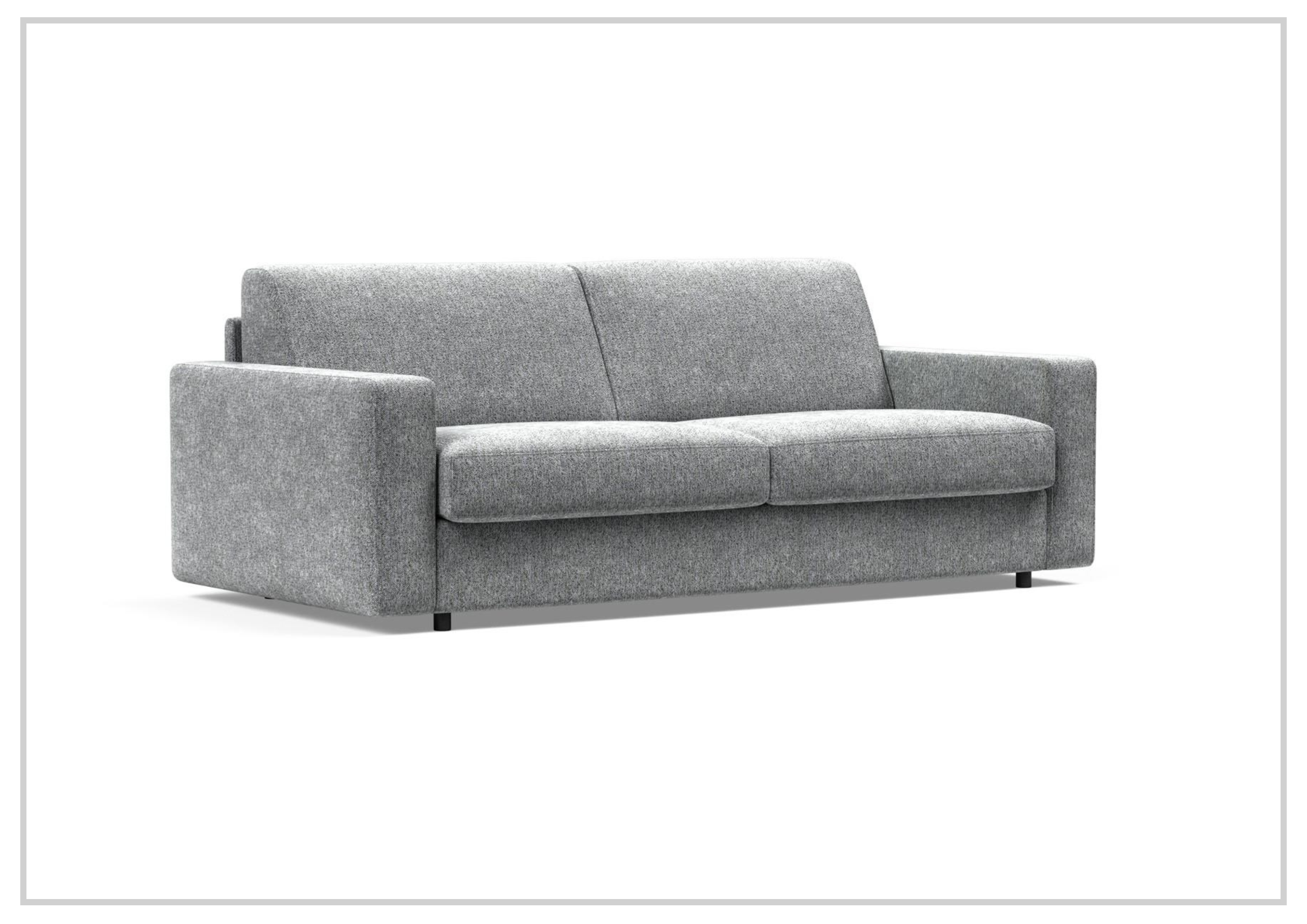 Innovation Living Carnell Fabric 2-Seater Queen Size Sofa Bed - Convertible Sleeper Sofa for Small Spaces, Guest Room & Apartment Living