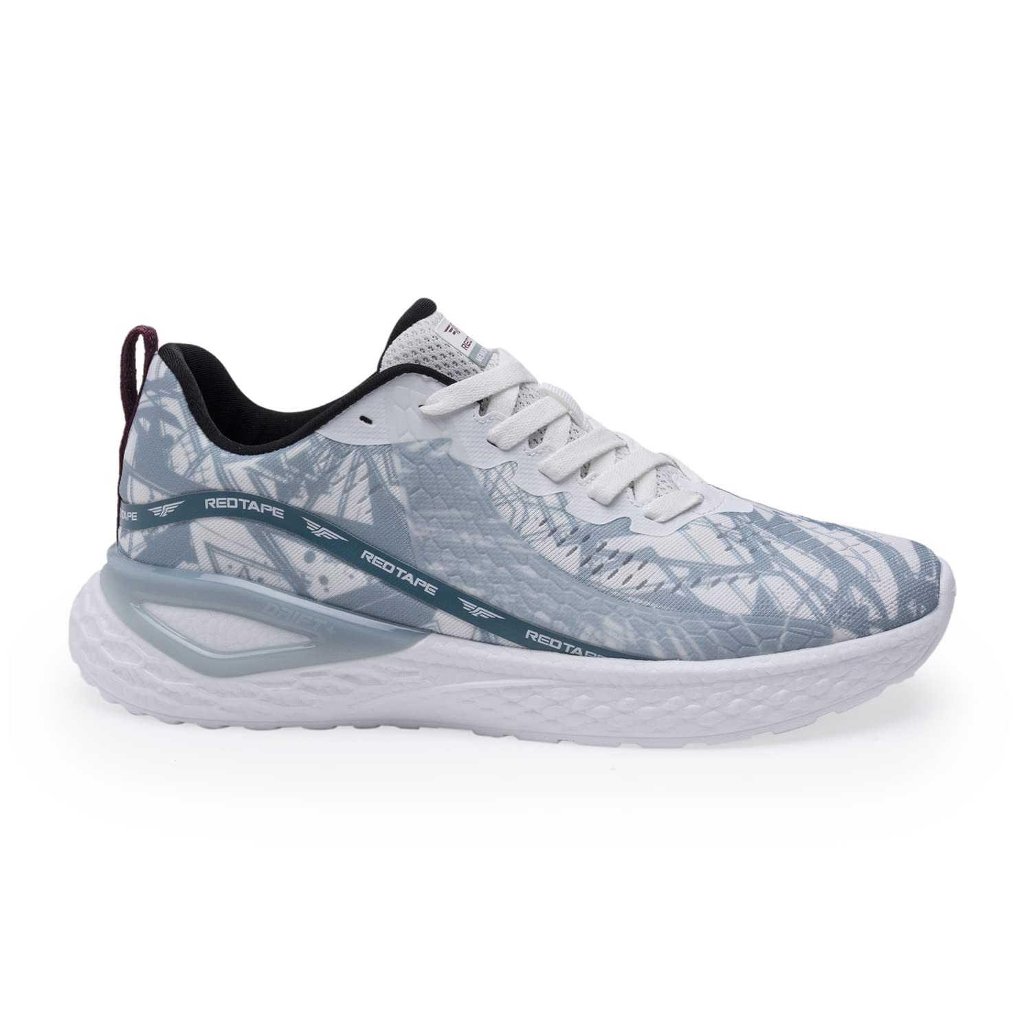 Red Tape Men's Walking Shoes - Lightweight, Comfortable & Breathable Sneakers for Walking, Running & Casual Wear | Perfect for Workouts, Travel & Everyday Use