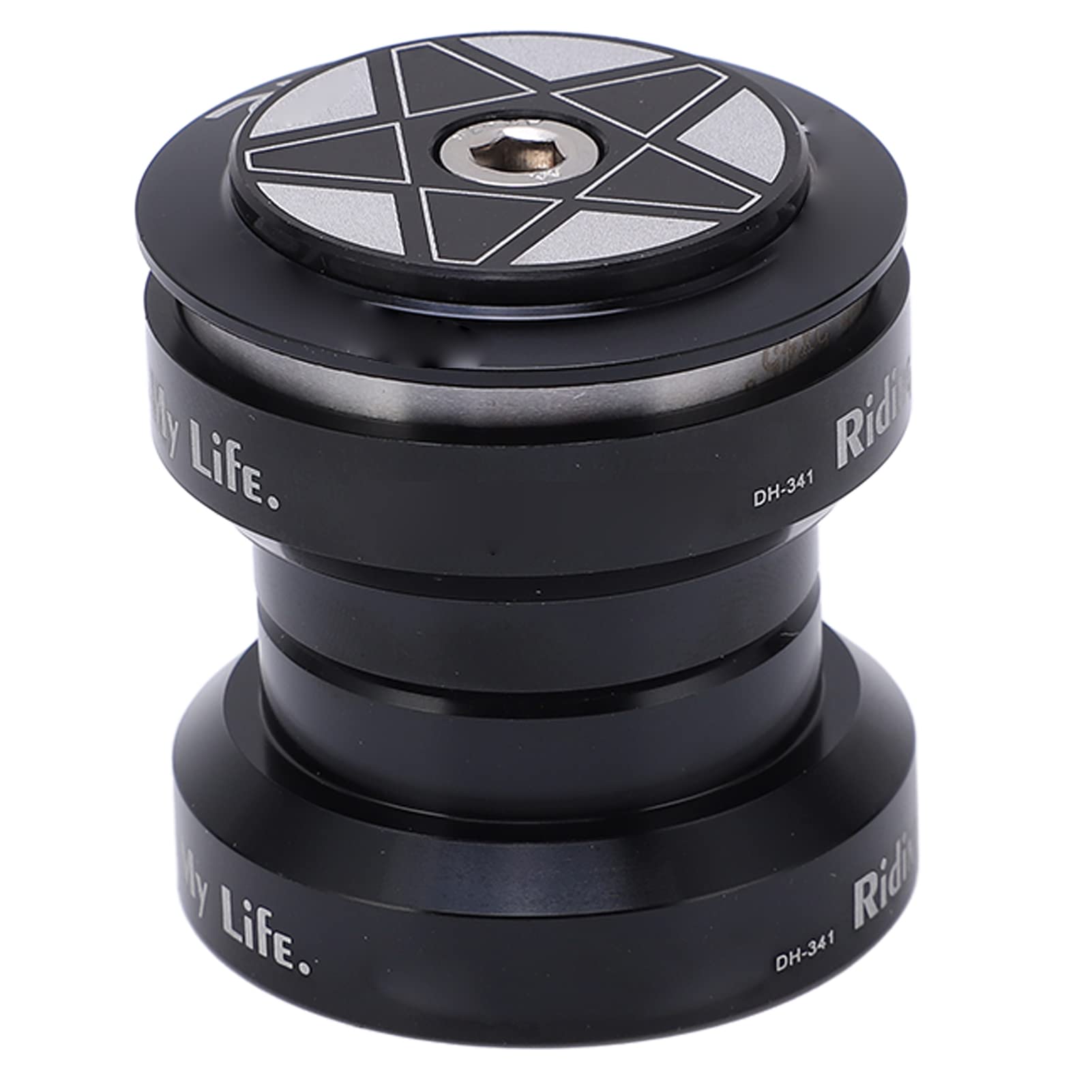 Premium Aluminum Alloy Mountain Bike Headset - 34mm Frame Fork Stem Bearing Set for Smooth Steering | Ideal for Trail Riding & Off-Road Cycling