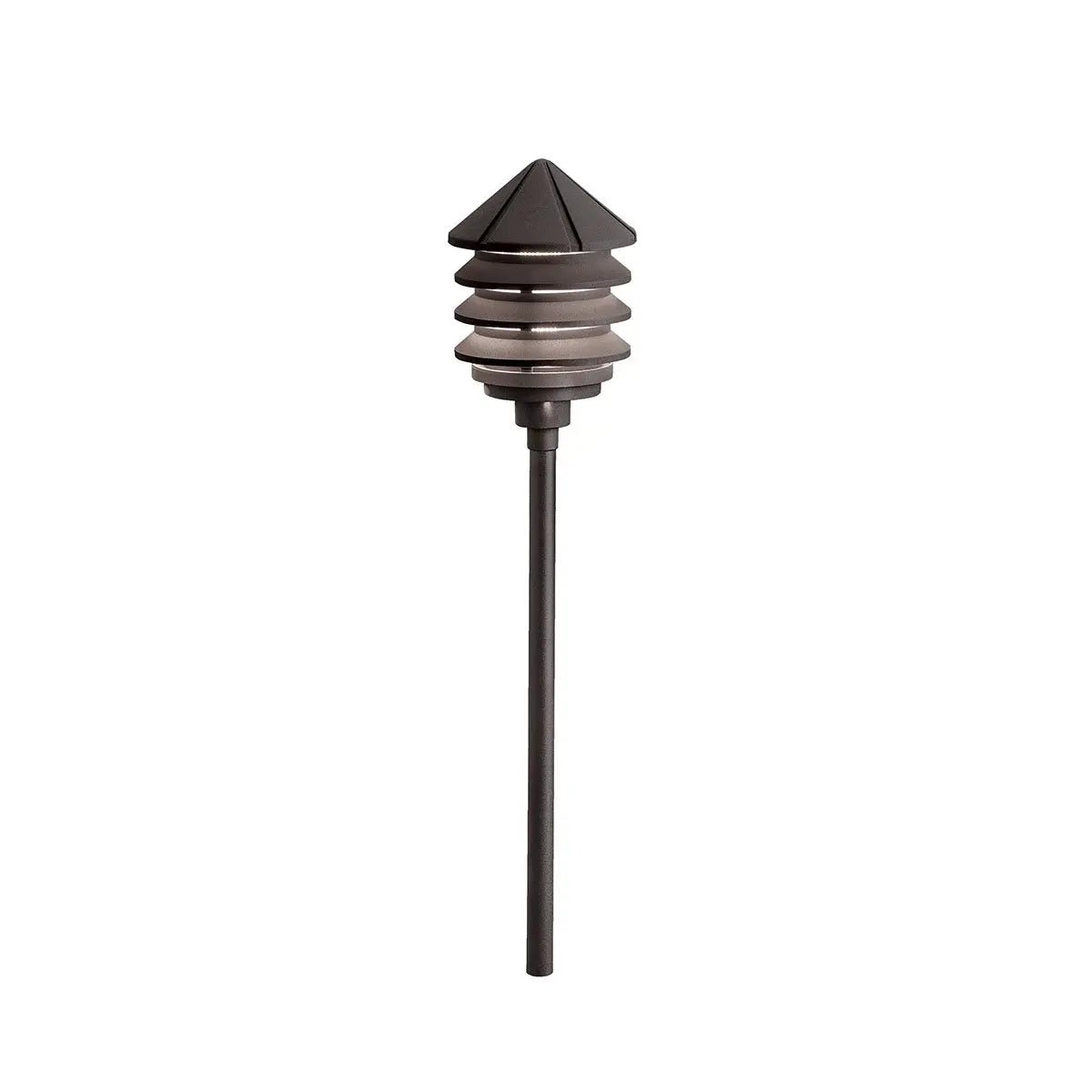 120V Three Tier Path Light Outdoor Landscape Lighting for Garden, Walkway, and Patio - Durable Weatherproof Design for Year-Round Use