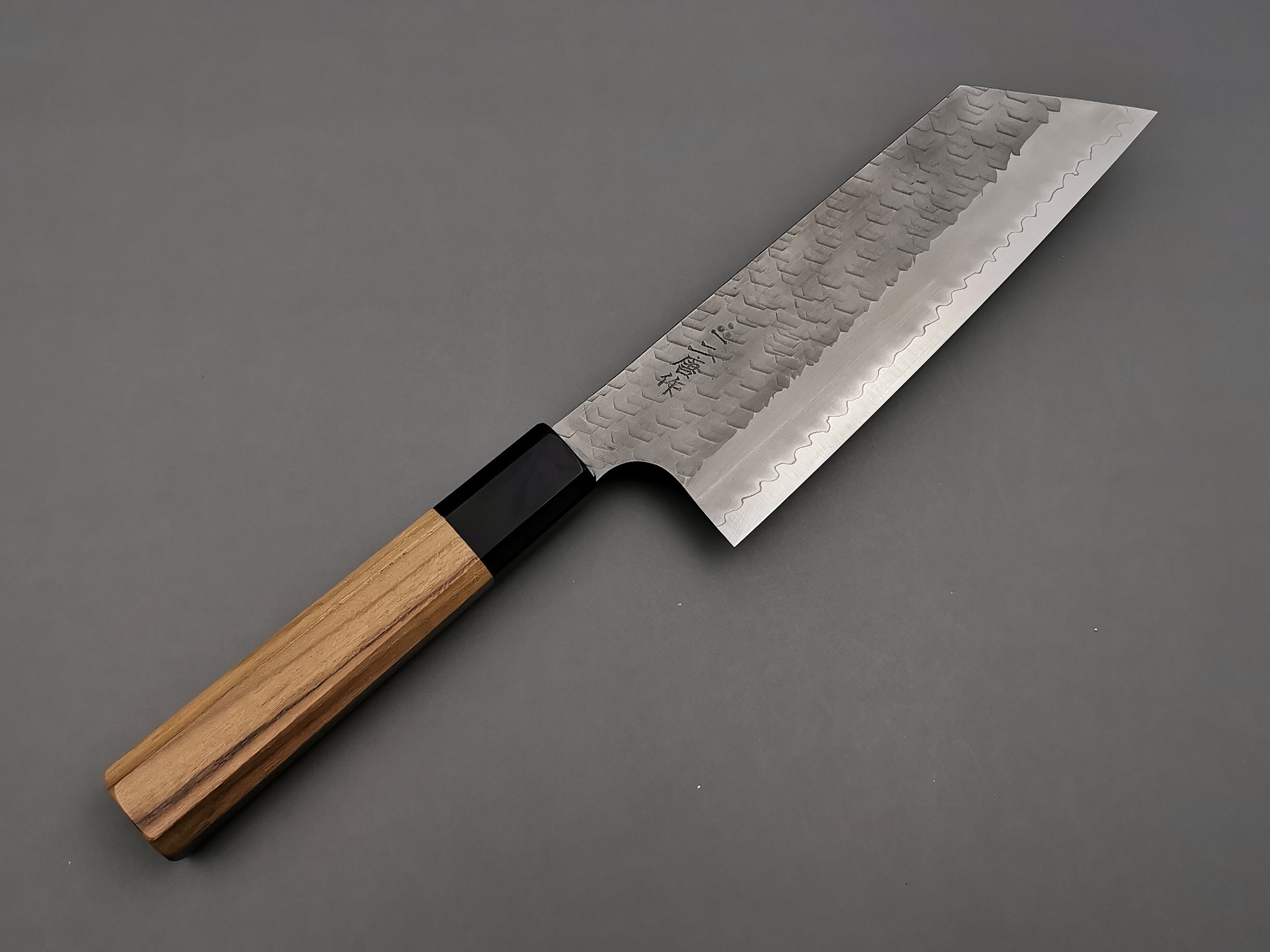 Premium Nigara Hamono SG2 Tsuchime Nakiri Knife - Japanese Damascus Steel Vegetable Chopper for Professional Chefs & Home Cooking - Perfect for Slicing, Dicing & Precision Vegetable Prep