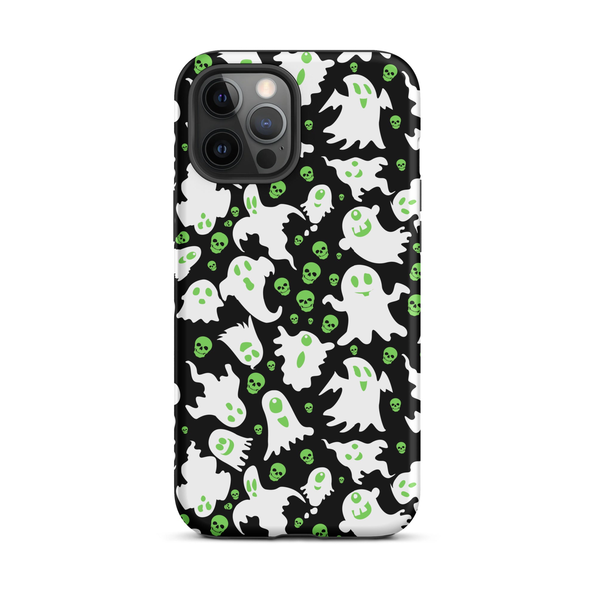 Premium Spooky Specter iPhone Case - Durable & Stylish Ghost Design for iPhone 14/13/12/11 Pro Max - Perfect for Halloween, Cosplay & Themed Parties
