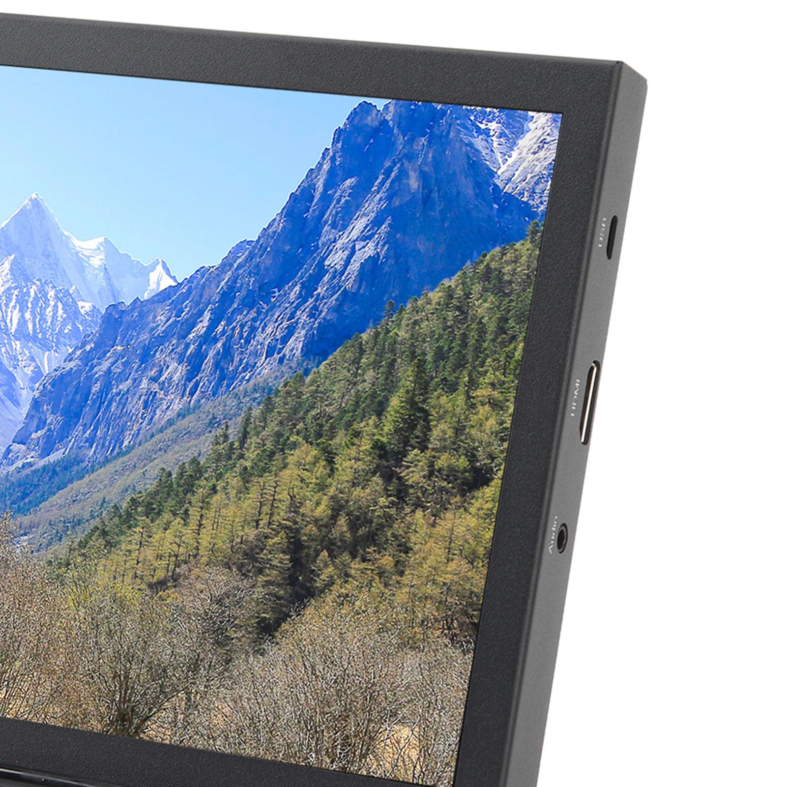 Fabater 10.1 Inch Portable Monitor - HD HDMI USB C External Display, 1024x768 Travel Second Screen with Dual Speakers for Laptop, PC, Phone, Mac, Xbox - Ideal for Gaming, Work, and Entertainment on the Go
