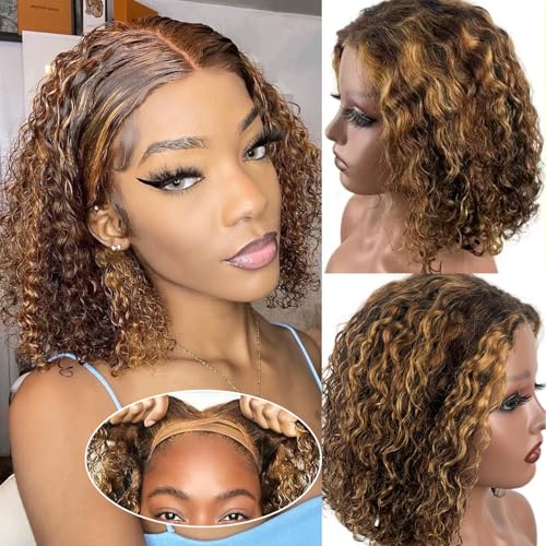4/27 Deep Wave Lace Wig Glueless
