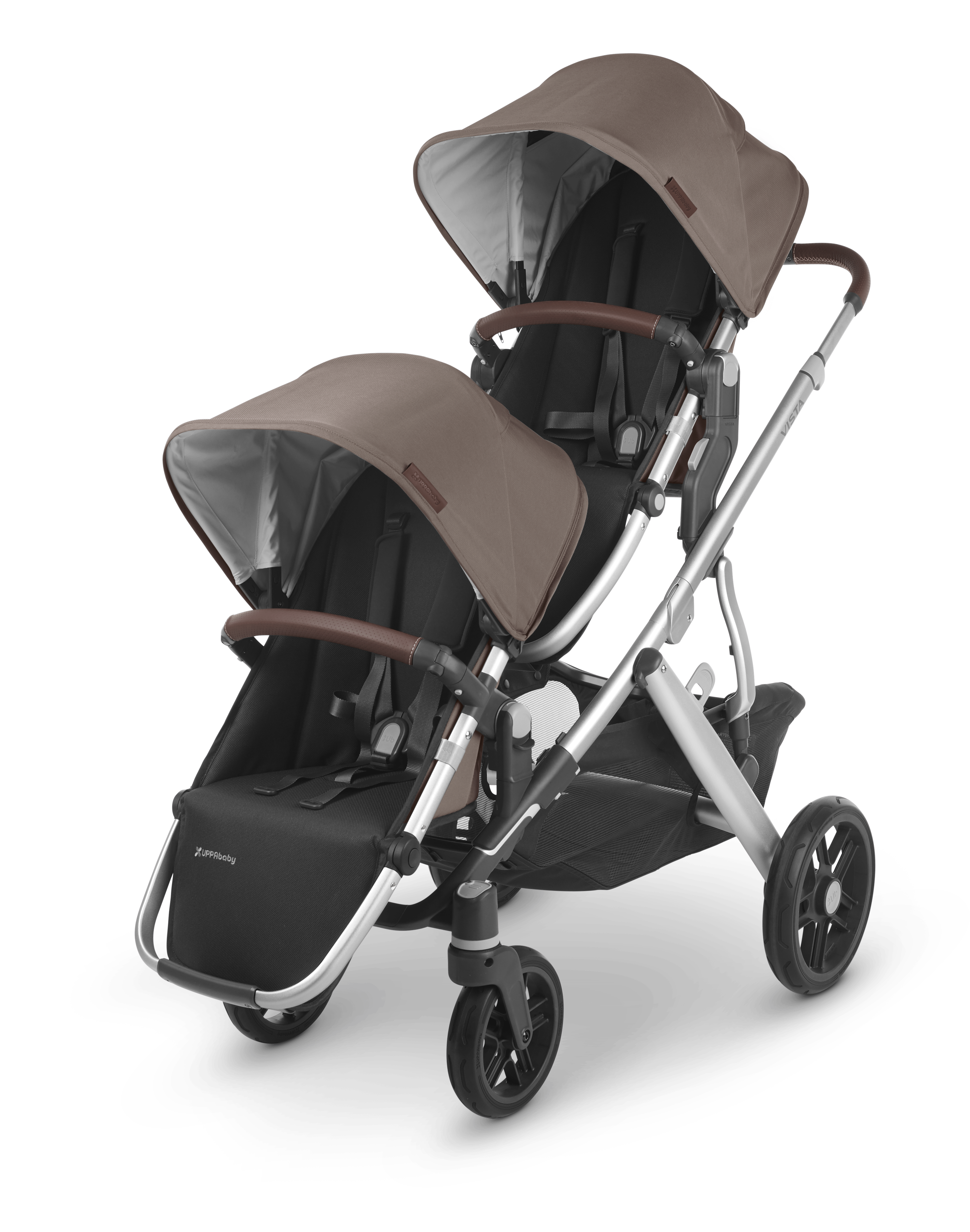 UPPAbaby Vista V2 Double Stroller - Lightweight All-Terrain Baby Stroller with Adjustable Canopy | Perfect for Twins, Siblings & Everyday Use in Parks, Shopping & Travel
