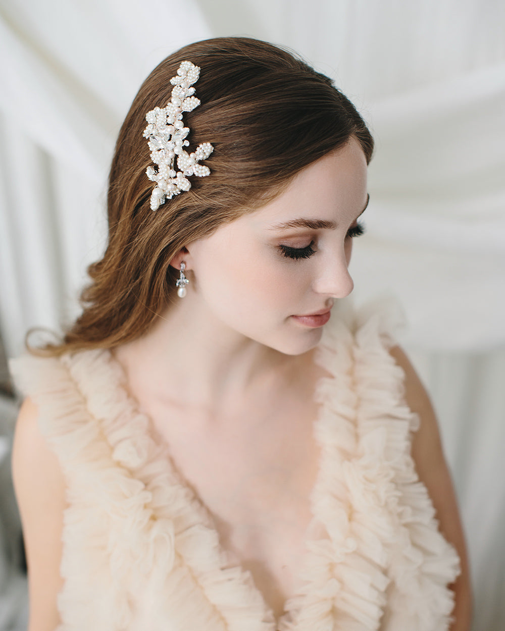 Madelyn Pearl Hair Clip - Elegant Pearl Barrettes for Women & Girls | Perfect for Weddings, Parties & Everyday Style