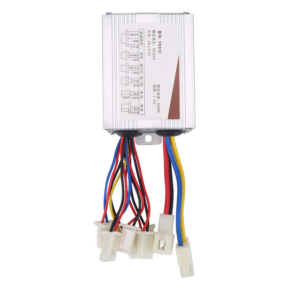 24V 500W Motor Speed Controller - UnderVoltage Protection for DIY Electric Projects