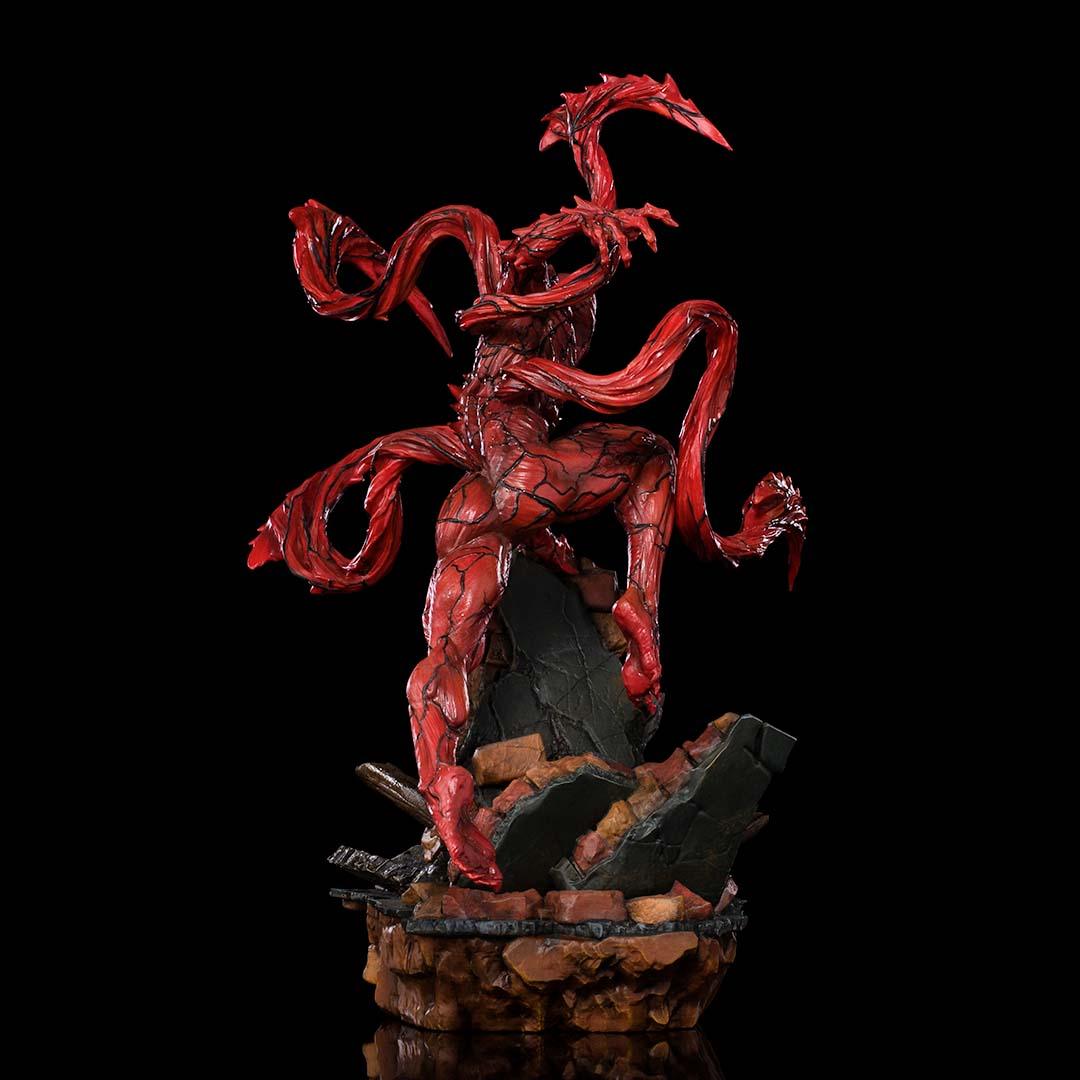Iron Studios Venom 2: Let There Be Carnage Carnage BDS Art Scale 1/10 Statue - Premium Collectible Figure for Marvel Fans & Home Decor Display