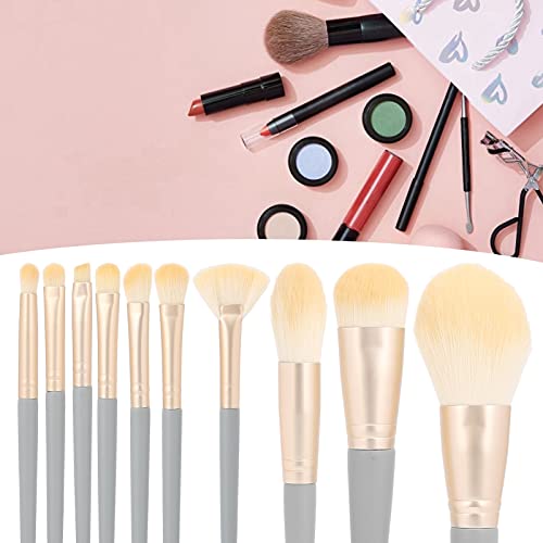 Soft Makeup Brush Set with Storage Bag - Blusher, Powder & Cosmetic Brushes for Women & Girls | Perfect for Everyday Makeup & Professional Makeup Kits