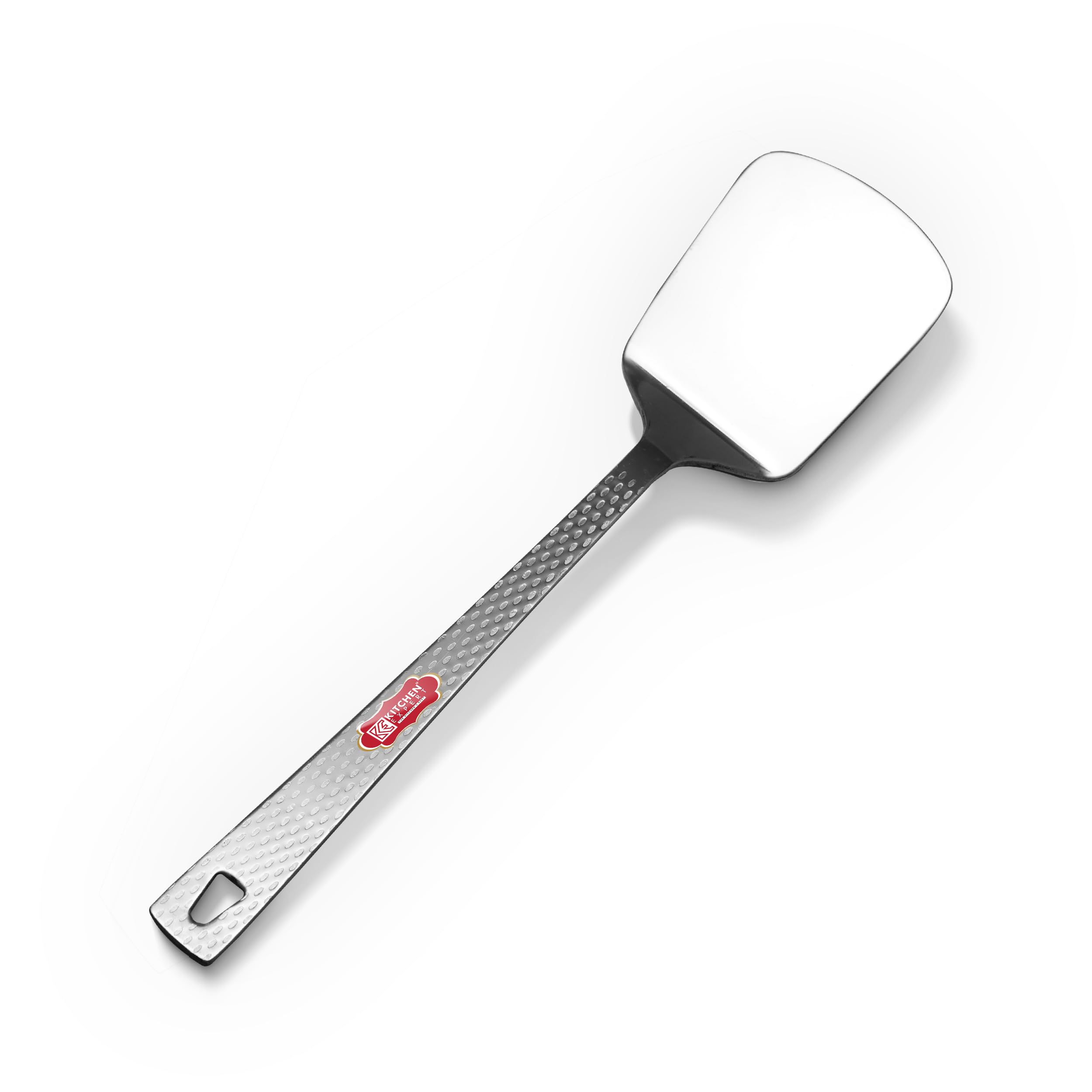 Premium Stainless Steel Turner Spatula for Cooking - Heavy Duty Flat Flipper for Dosa, Paratha, Omelette & Bread - Perfect Kitchen Tool for Flipping, Serving & Cooking - Ideal for Home Chefs & Restaurants