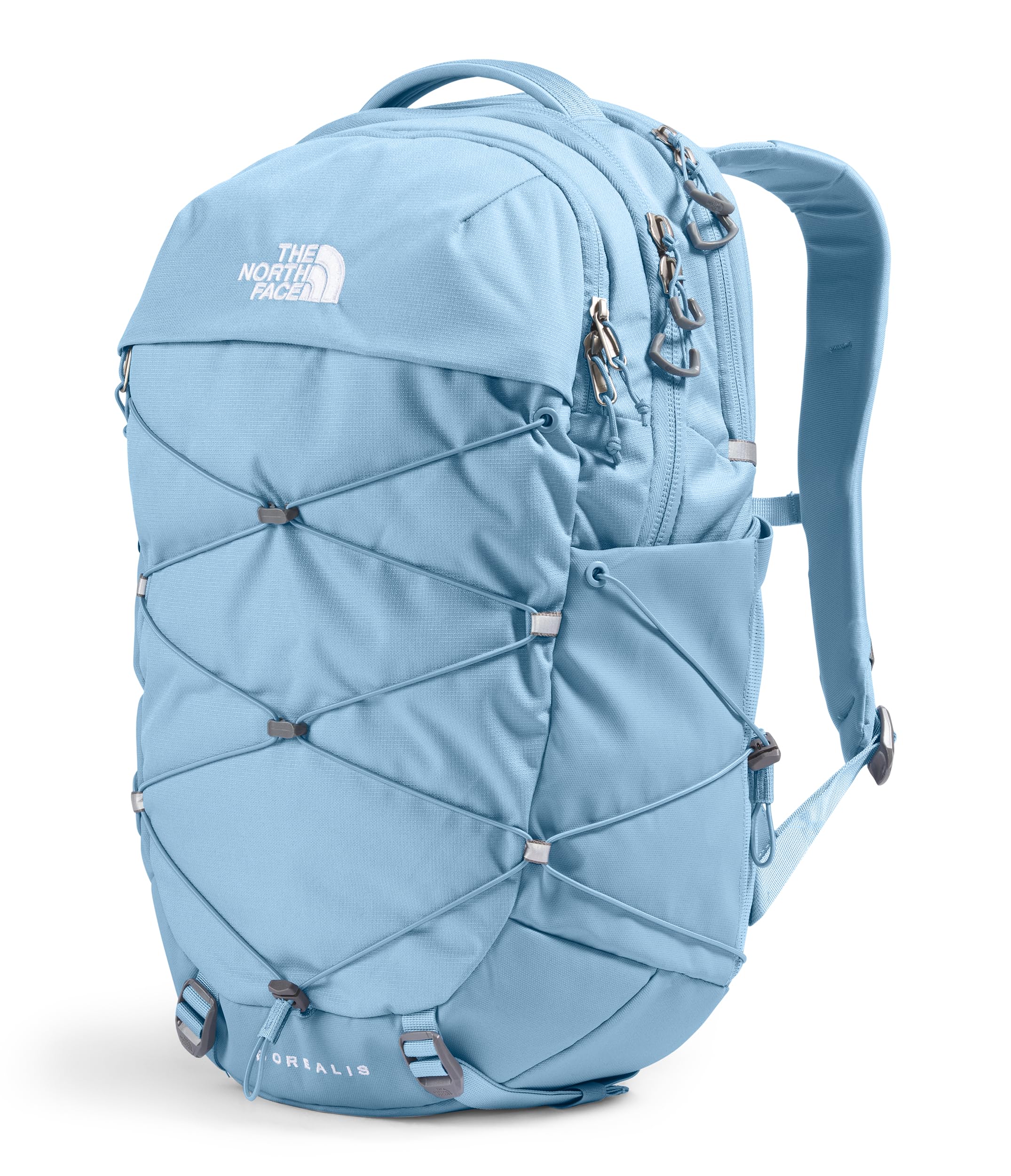 THE NORTH FACE Women's Borealis Commuter Laptop Backpack - Water-Resistant Steel Blue Dark Heather/Steel Blue Daypack - Perfect for Work, School & Travel - Fits 15