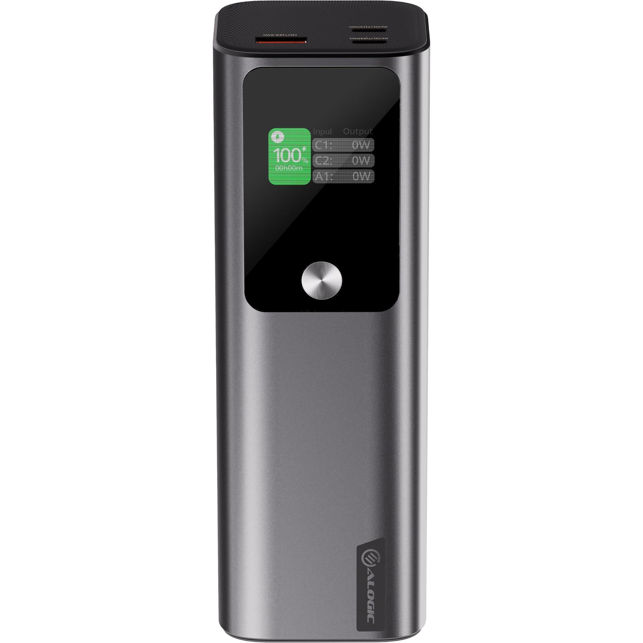 ALOGIC Ark 27,000mAh Power Bank with 140W USB-C & USB-A Fast Charging - Portable Charger for Laptops, Phones & Tablets | Perfect for Travel, Camping & Emergency Power Backup
