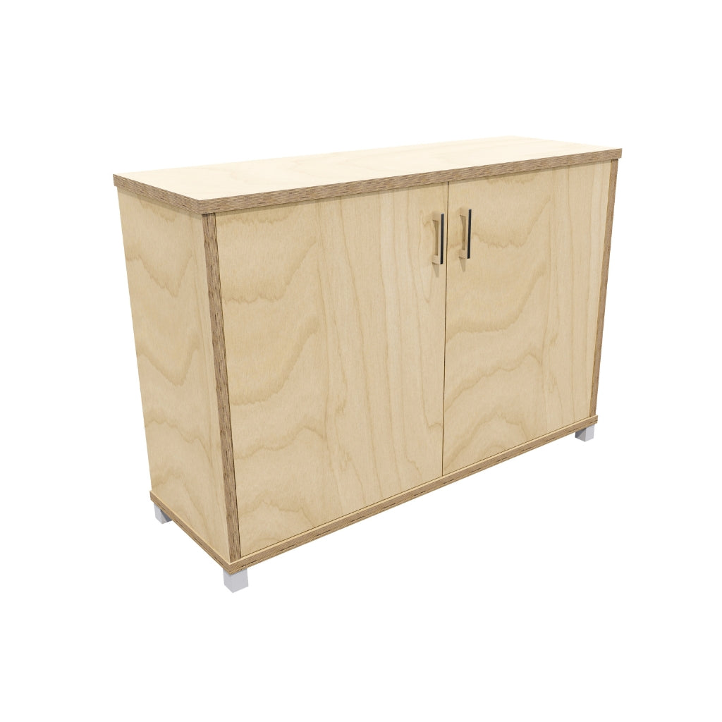 Customizable Storage Credenza with Feet - Modern Entryway Console Table for Living Room, Hallway & Office Organization