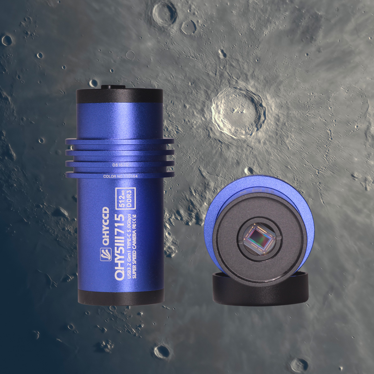 5III715C High Sensitivity Planetary Camera & Auto Guider for Astrophotography - Perfect for Telescope Imaging and Deep Space Observation