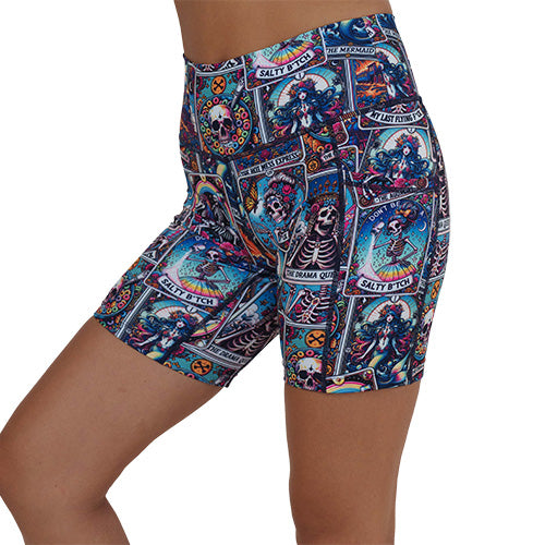 Psychic Shorts - Comfortable & Stylish Yoga Shorts for Women | Perfect for Meditation, Workouts & Lounge Wear