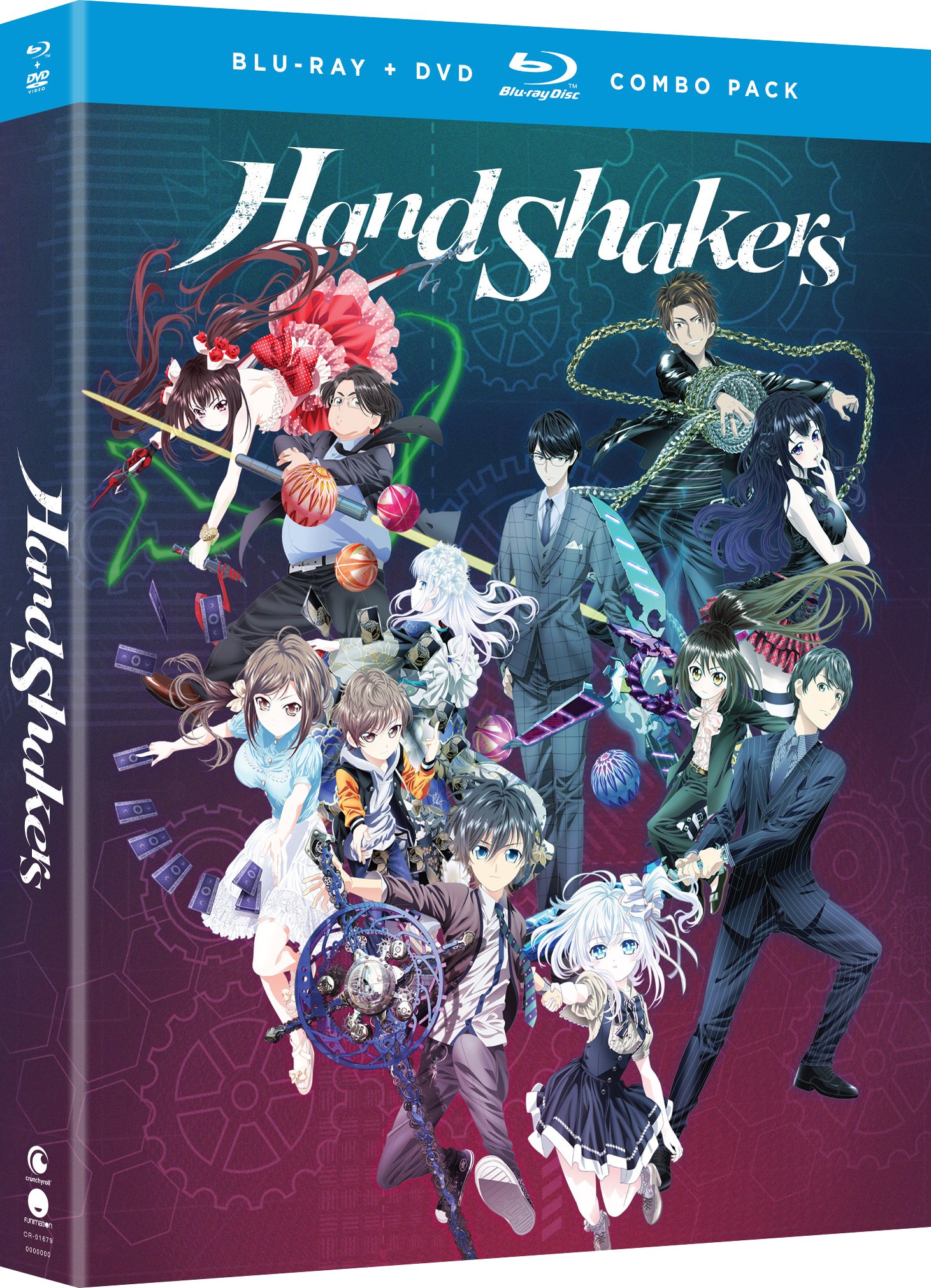 Hand Shakers: The Complete Series Blu-ray | Anime Collection | Perfect for Home Entertainment & Gift Giving