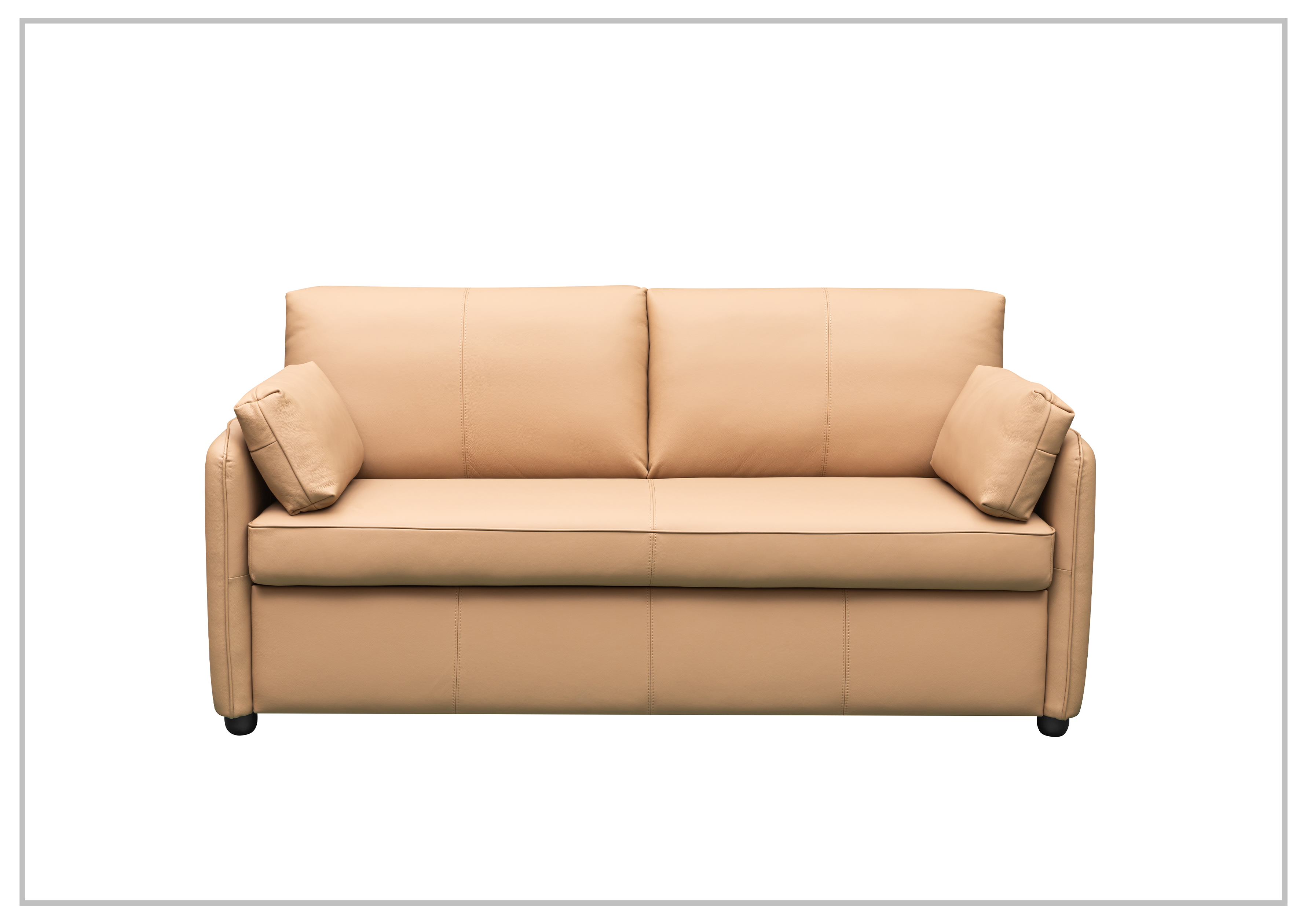 Gio Italia New York Queen Size Fabric Sleeper Sofa with Memory Foam - Affordable Convertible Sofa Bed for Small Spaces, Guest Rooms & Apartments