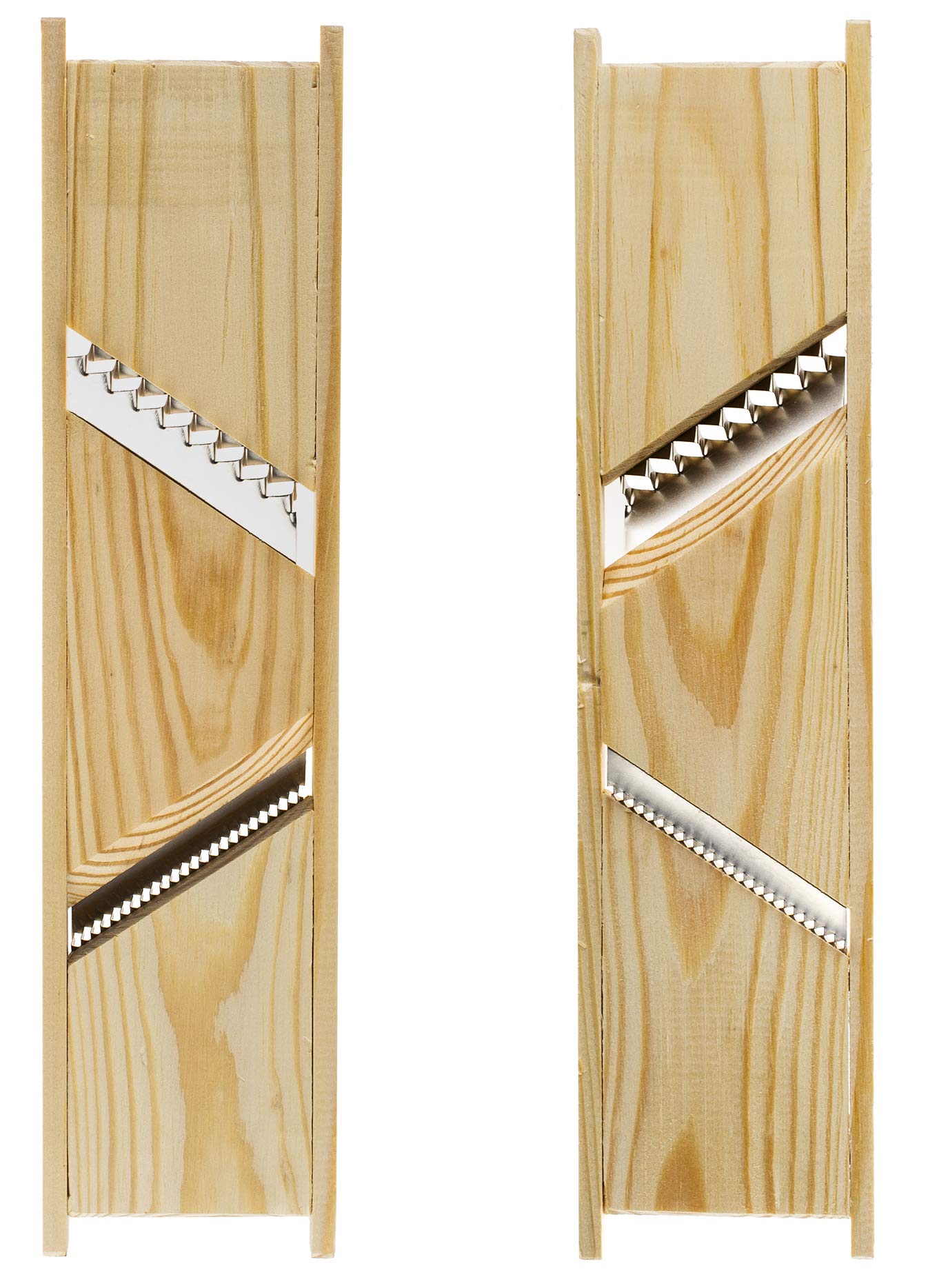 Wooden Handheld Kitchen Slicer & Grater for Vegetables - Perfect for Korean Carrots & Meal Prep