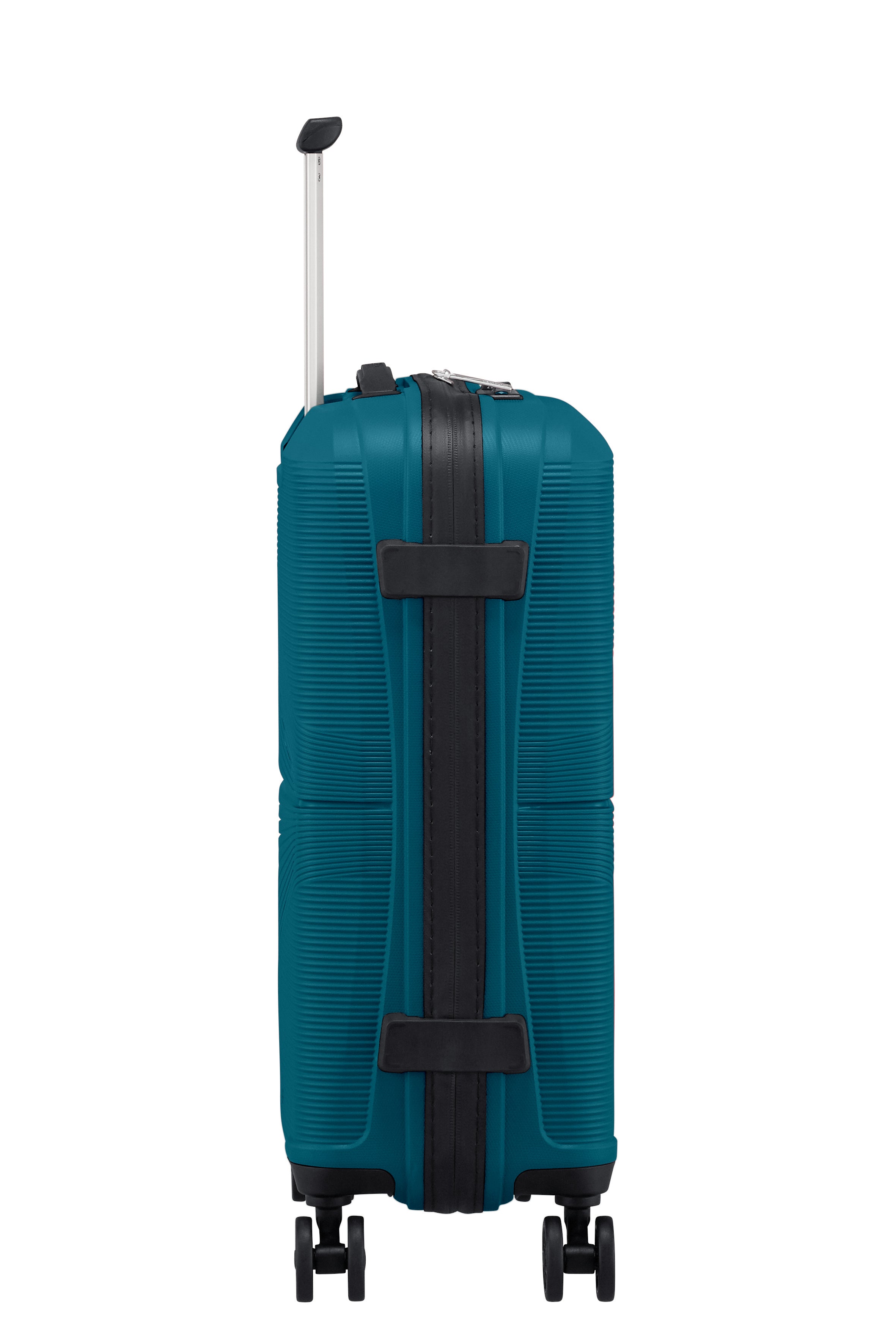 American Tourister Airconic 55cm Small Carry-On Suitcase - Lightweight Spinner Luggage with 4 Wheels, Deep Ocean Blue | Perfect for Weekend Trips & Air Travel