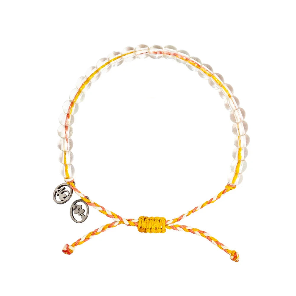 4Ocean September 2024 Limited Edition Clownfish Beaded Bracelet - Eco-Friendly Ocean Conservation Jewelry for Women & Men - Perfect for Beach, Travel & Everyday Wear