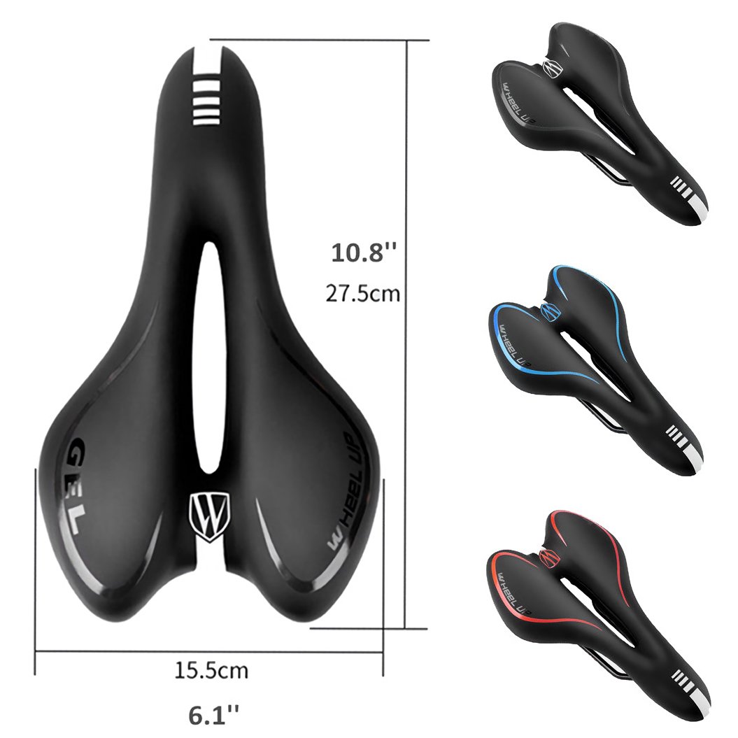 Comfortable Bike Seat Cushion for Men & Women - Ergonomic Bicycle Saddle for Mountain, Road & Commuter Bikes | Perfect for Long Rides, Cycling Workouts & Outdoor Adventures