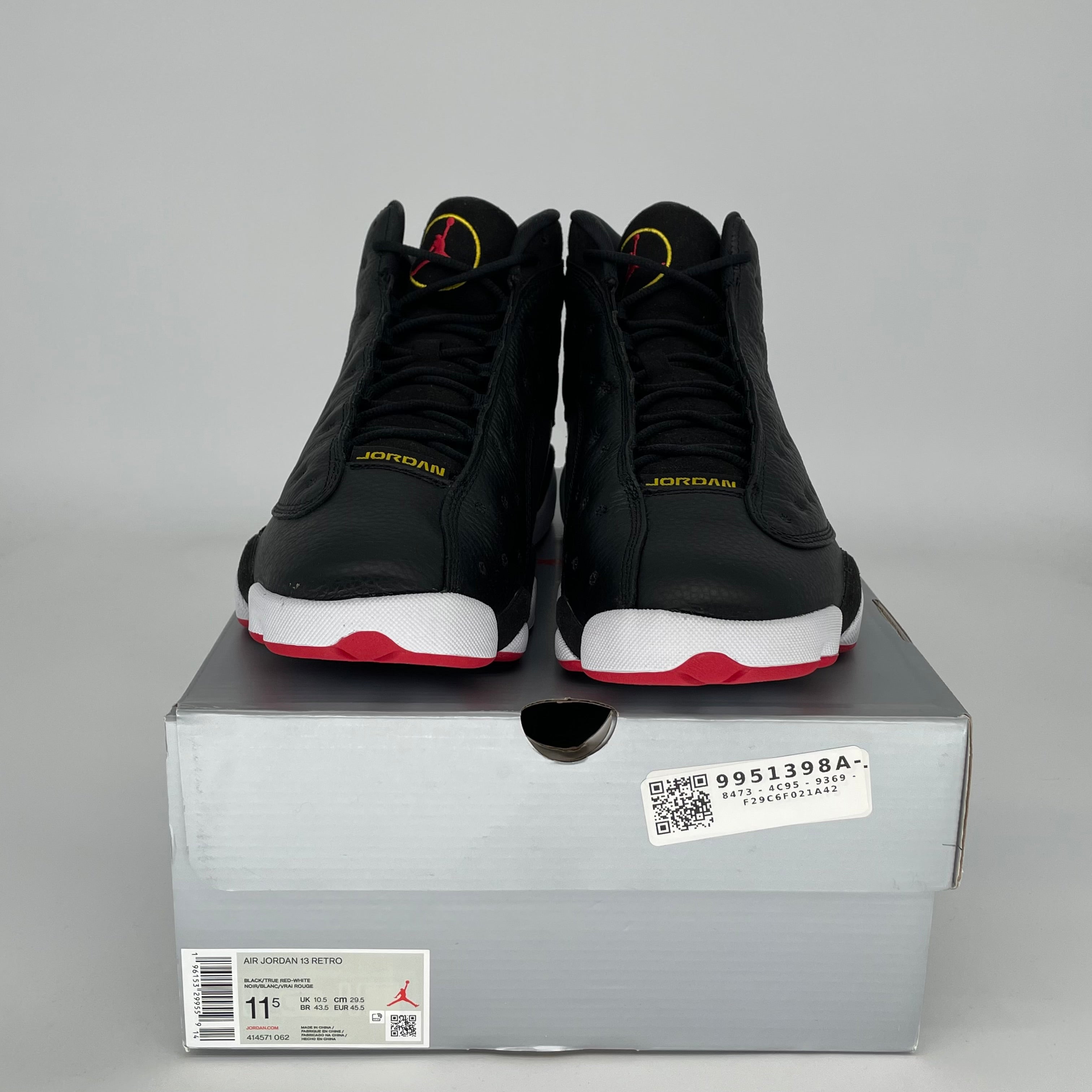 AIR JORDAN 13 PLAYOFFS Basketball Shoes - Men's Size 11.5 (414571-062) - Retro Sneakers for Basketball & Streetwear Fashion