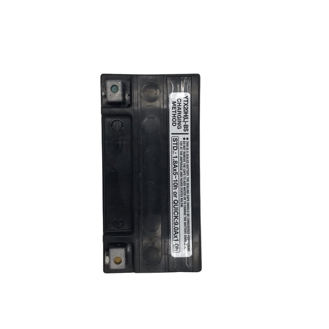 YTX20HL Motorcycle Battery 310 CCA - Compatible with Yuasa 20HL BS Replacement - Powers ATVs, Scooters & Powersports Vehicles